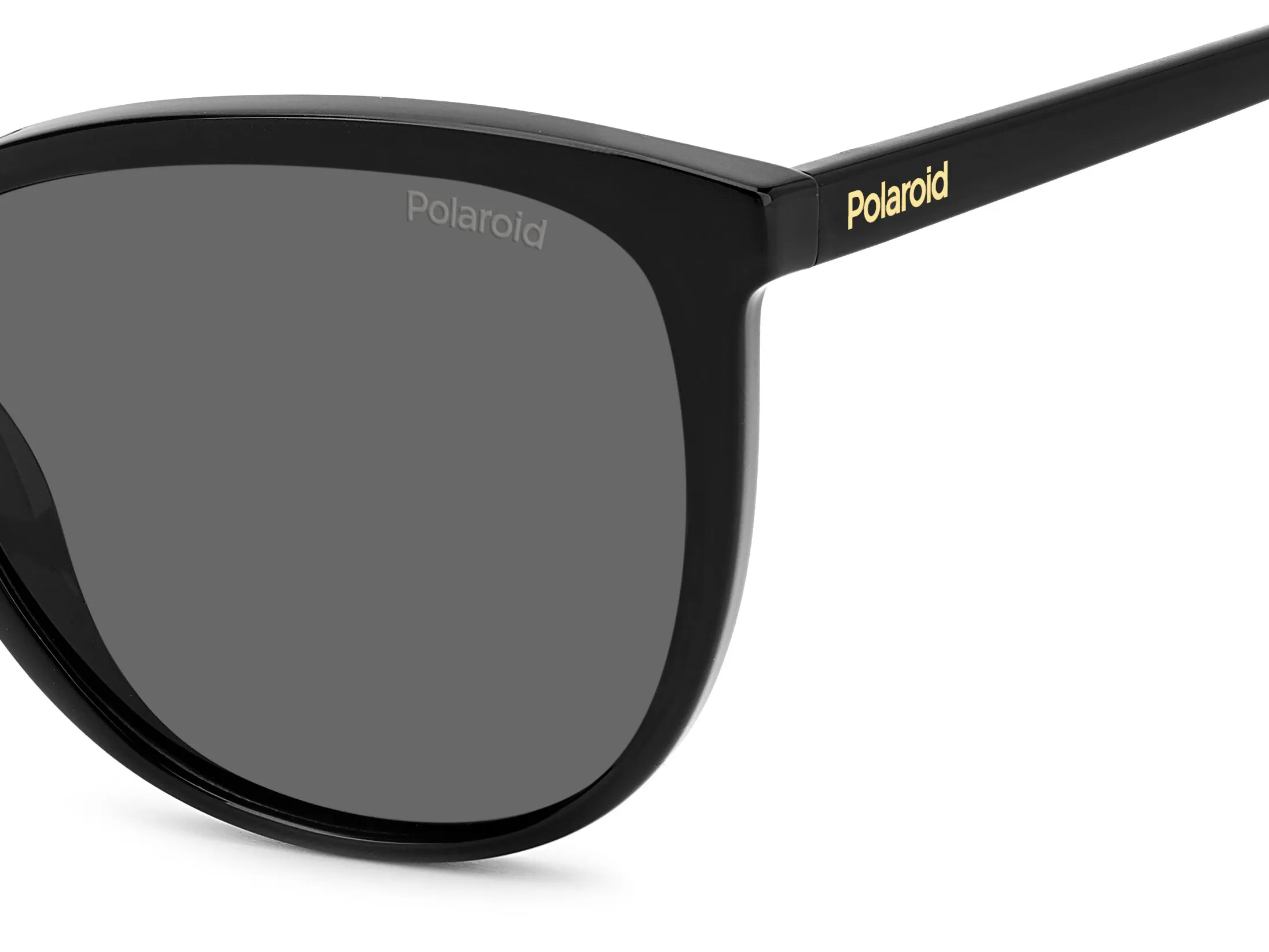 Polaroid PLD 4138/S 807/M9 Occhiali da sole Plastica Nero Grigio Cat Eye Polarizzata - immagine 4