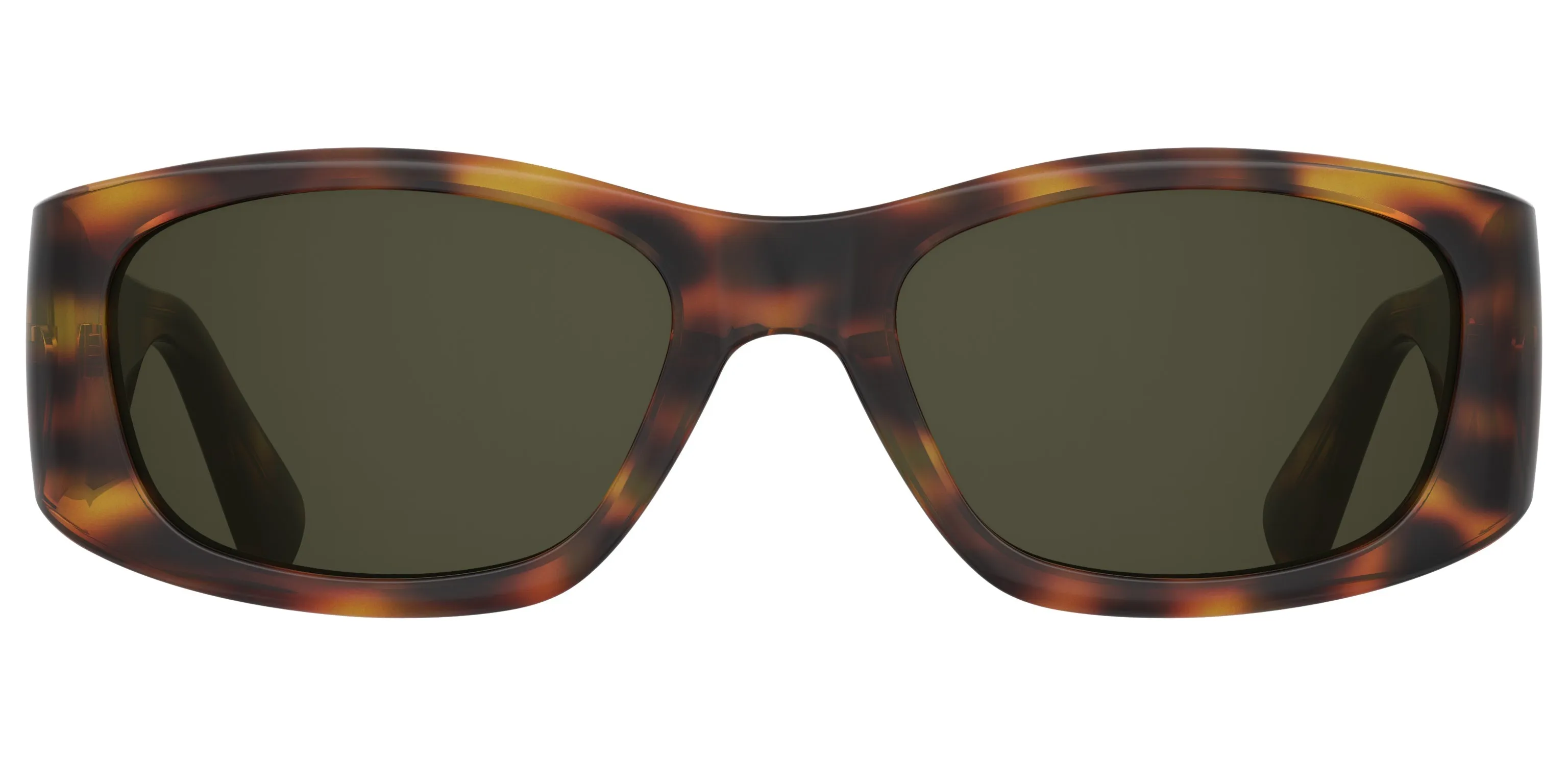 Moschino MOS145/S 05L/70 Occhiali da sole Iniettato Havana Marrone Squadrata Normale - immagine 2