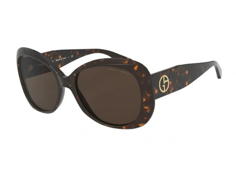 Giorgio Armani AR8132 502673 Occhiali da sole Plastica Havana Marrone Farfalla Normale - immagine 1