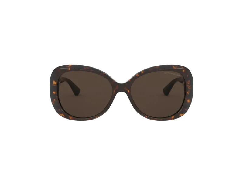 Giorgio Armani AR8132 502673 Occhiali da sole Plastica Havana Marrone Farfalla Normale - immagine 2