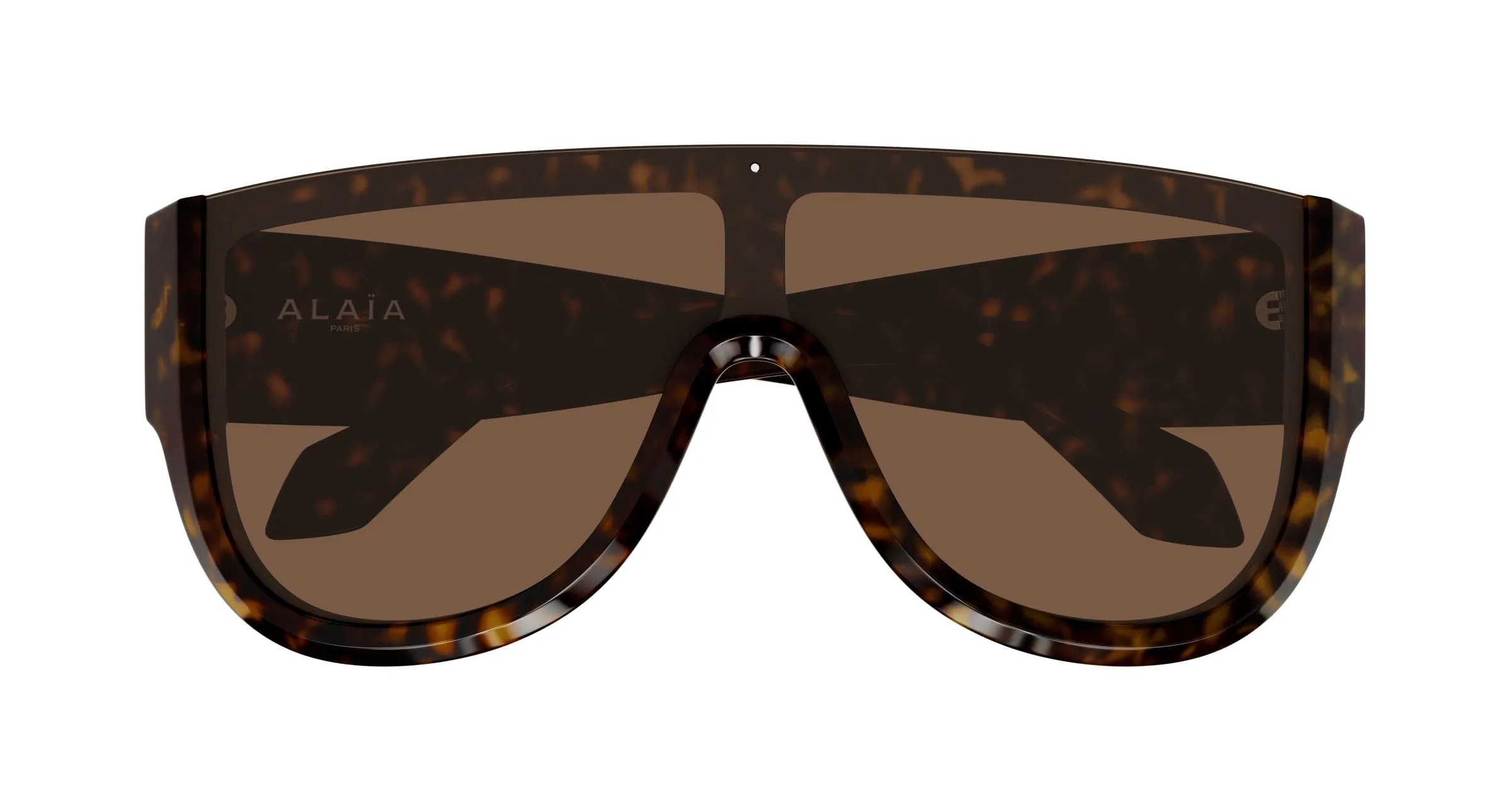 AZZEDINE ALAÏA AA0087S 002 Occhiali da sole Acetato Havana Marrone Maschera - immagine 2