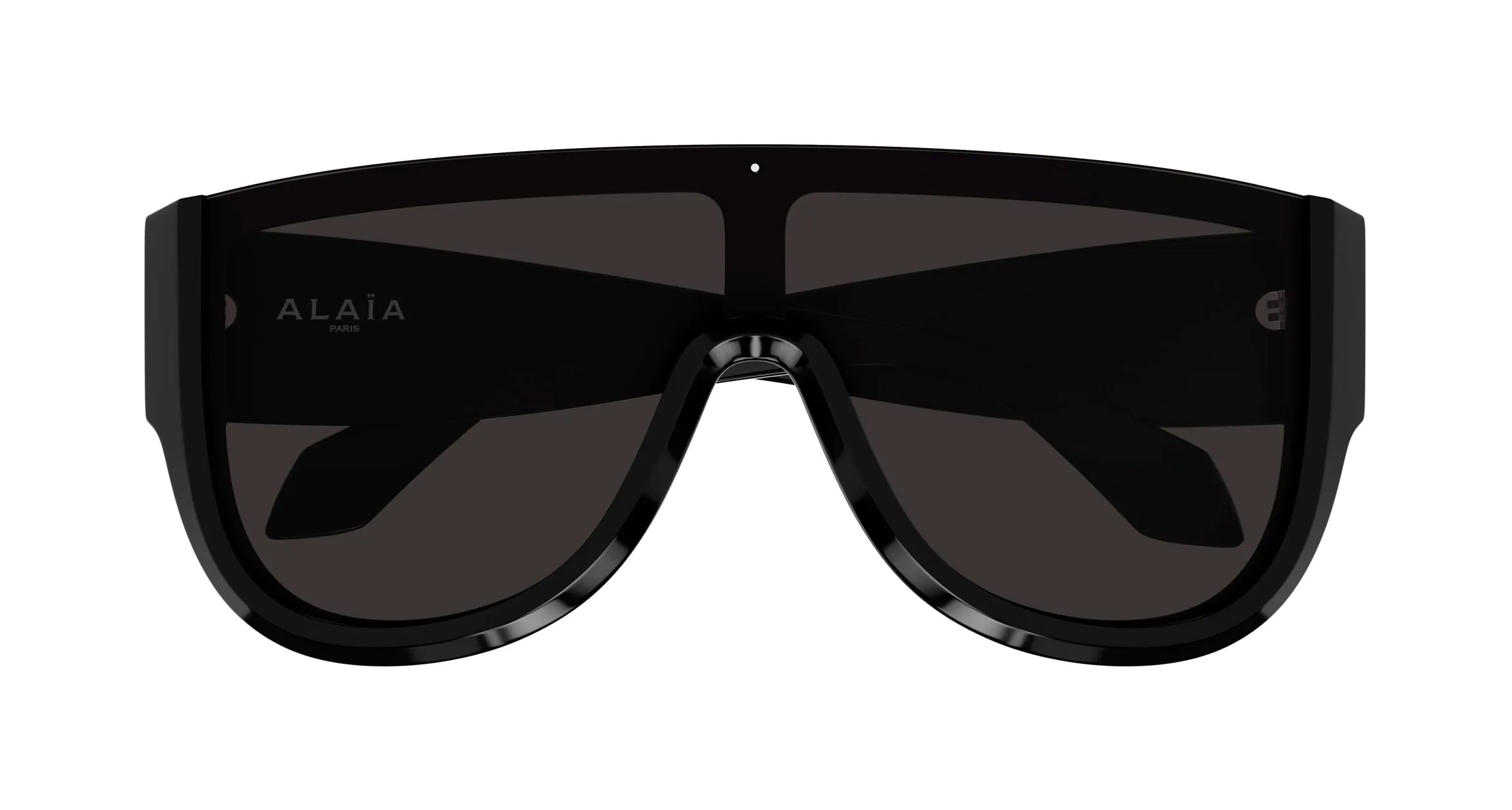 AZZEDINE ALAÏA AA0087S 001 Occhiali da sole Acetato Nero Grigio Maschera - immagine 2