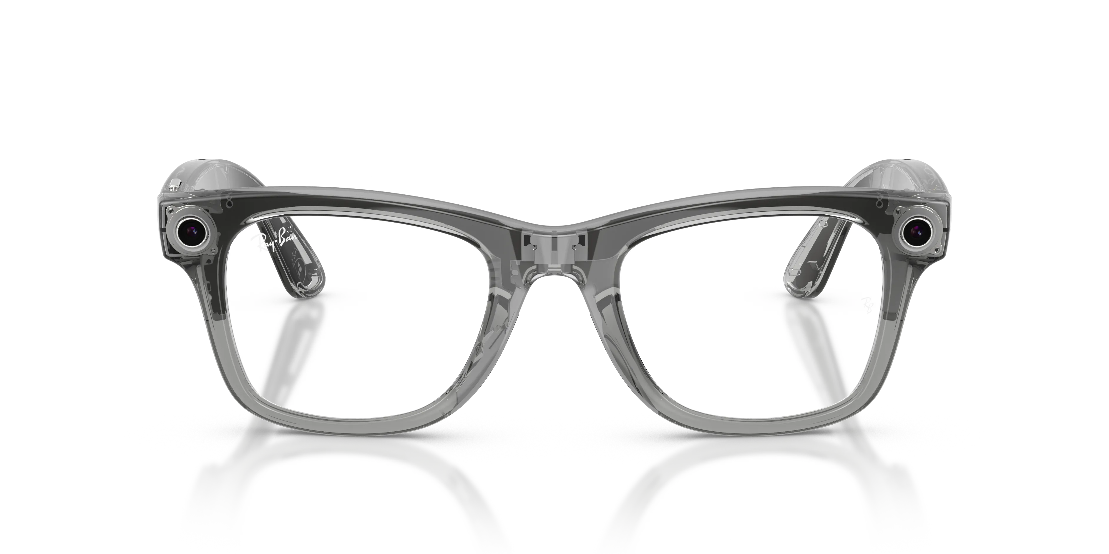 Ray - Ban RW4012 Ray-Ban Meta (Gen 2) Wayfarer 6840MF Smart glasses Iniettato Grigio Fotocromatico Zaffiro Squadrata Fotocromatiche - immagine 3