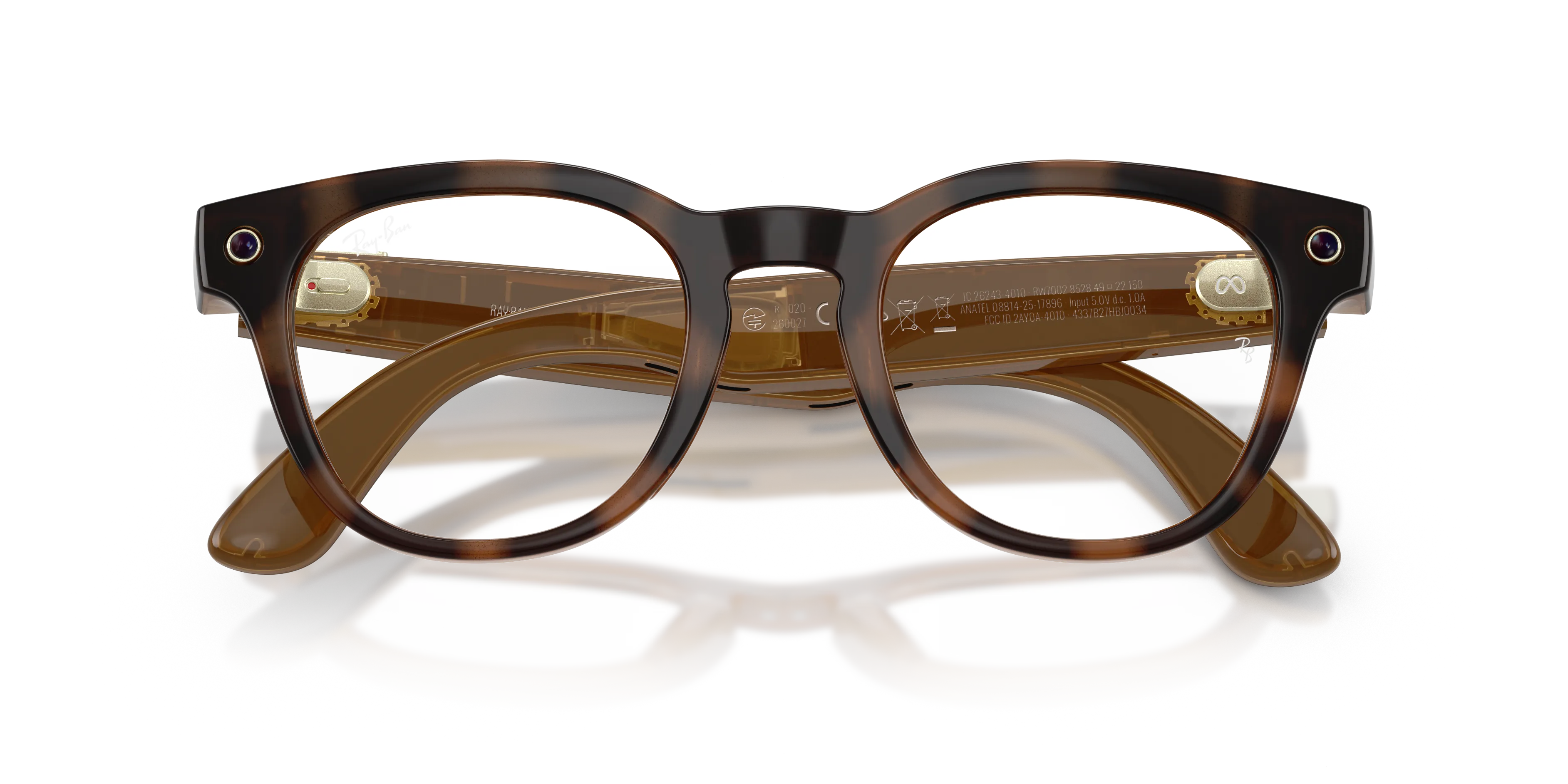 Ray - Ban RW7002 Ray-Ban Meta (Gen 2) Scriber Optics 8528 Smart glasses Iniettato Tartaruga Trasparente Pantos Normale - immagine 2
