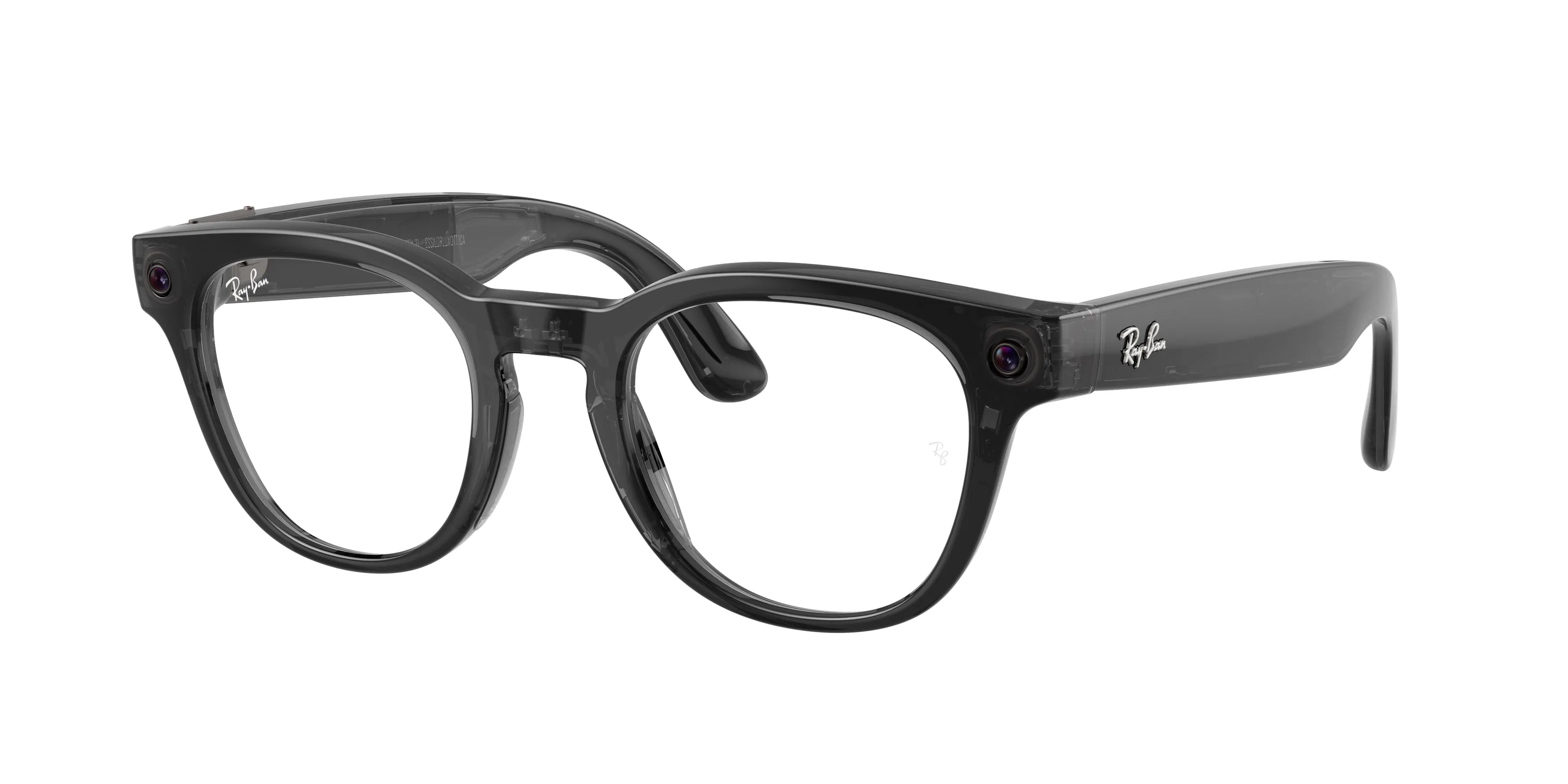 Ray - Ban RW7002 Ray-Ban Meta (Gen 2) Scriber Optics 8526 Smart glasses Iniettato Nero Trasparente Pantos Normale - immagine 1