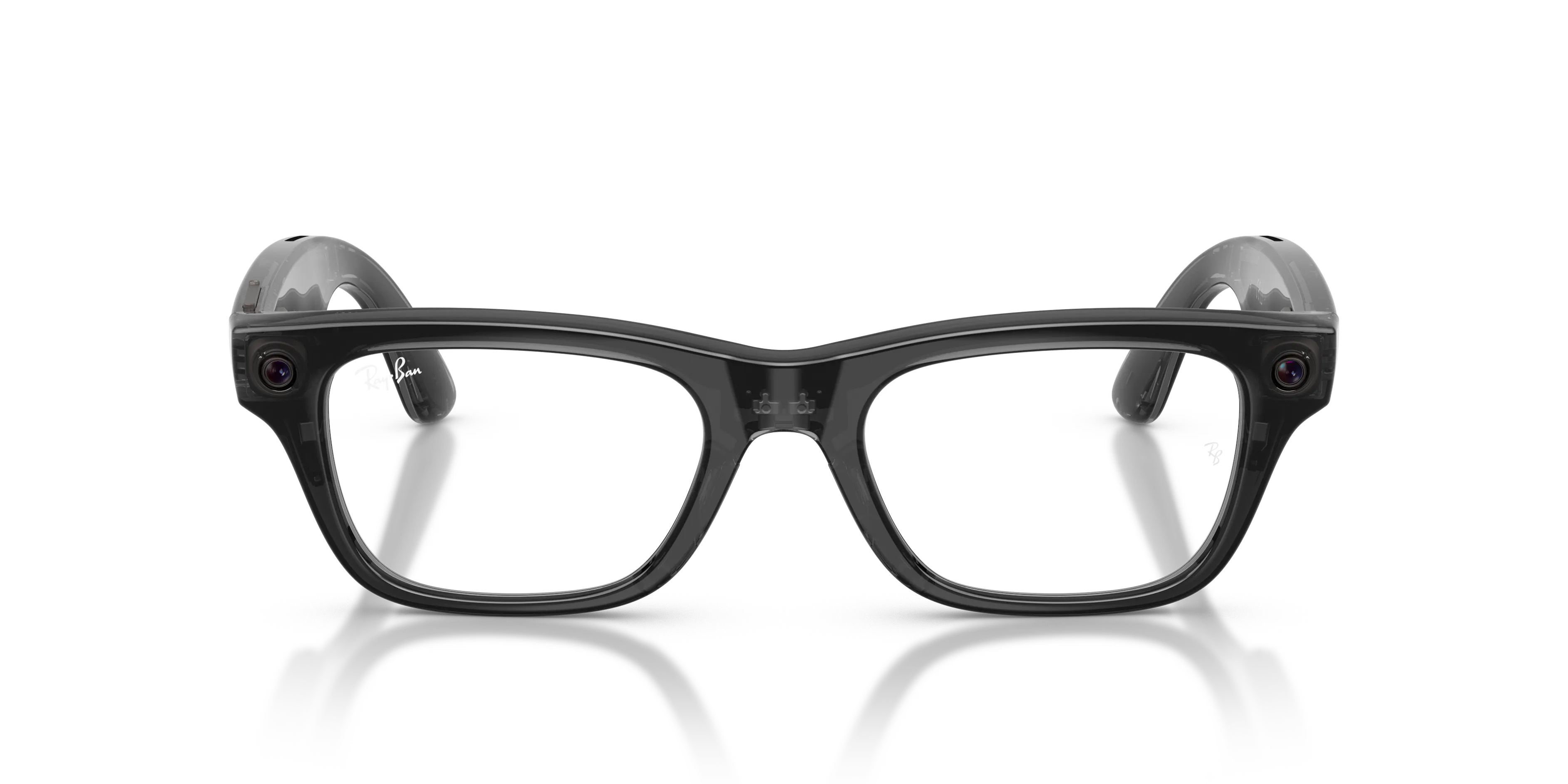 Ray - Ban RW7001 Ray-Ban Meta (Gen 2) Blayzer Optics 8526 Smart glasses Iniettato Nero Trasparente Squadrata Normale - immagine 3