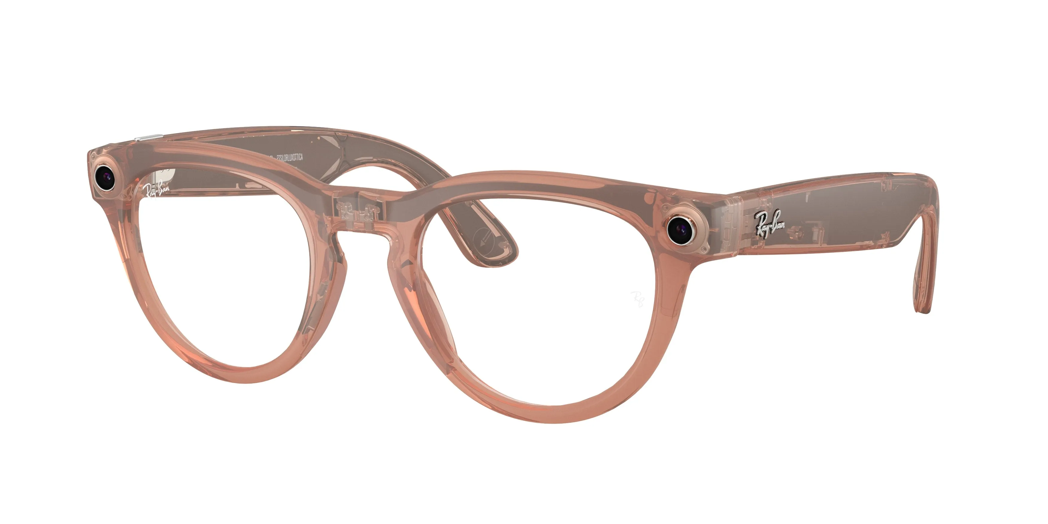 Ray - Ban RW4013 Ray-Ban Meta (Gen 2) Headliner 68901Z Smart glasses Iniettato Rosa Grigio Pantos Fotocromatiche - immagine 1