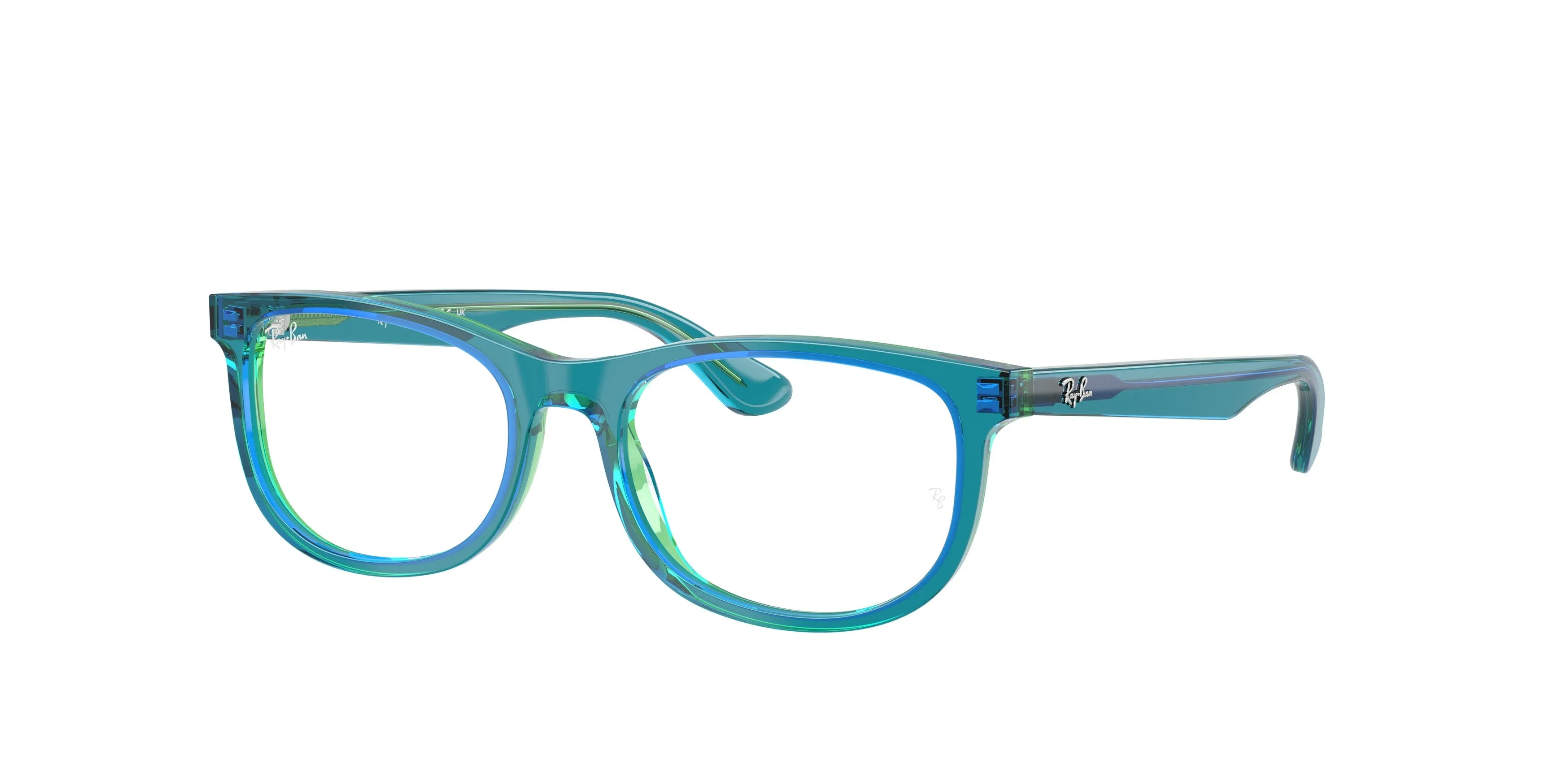 Ray - Ban RY1642 3996 Montature da vista Acetato Blu Trasparente Pillow Normale - immagine 1
