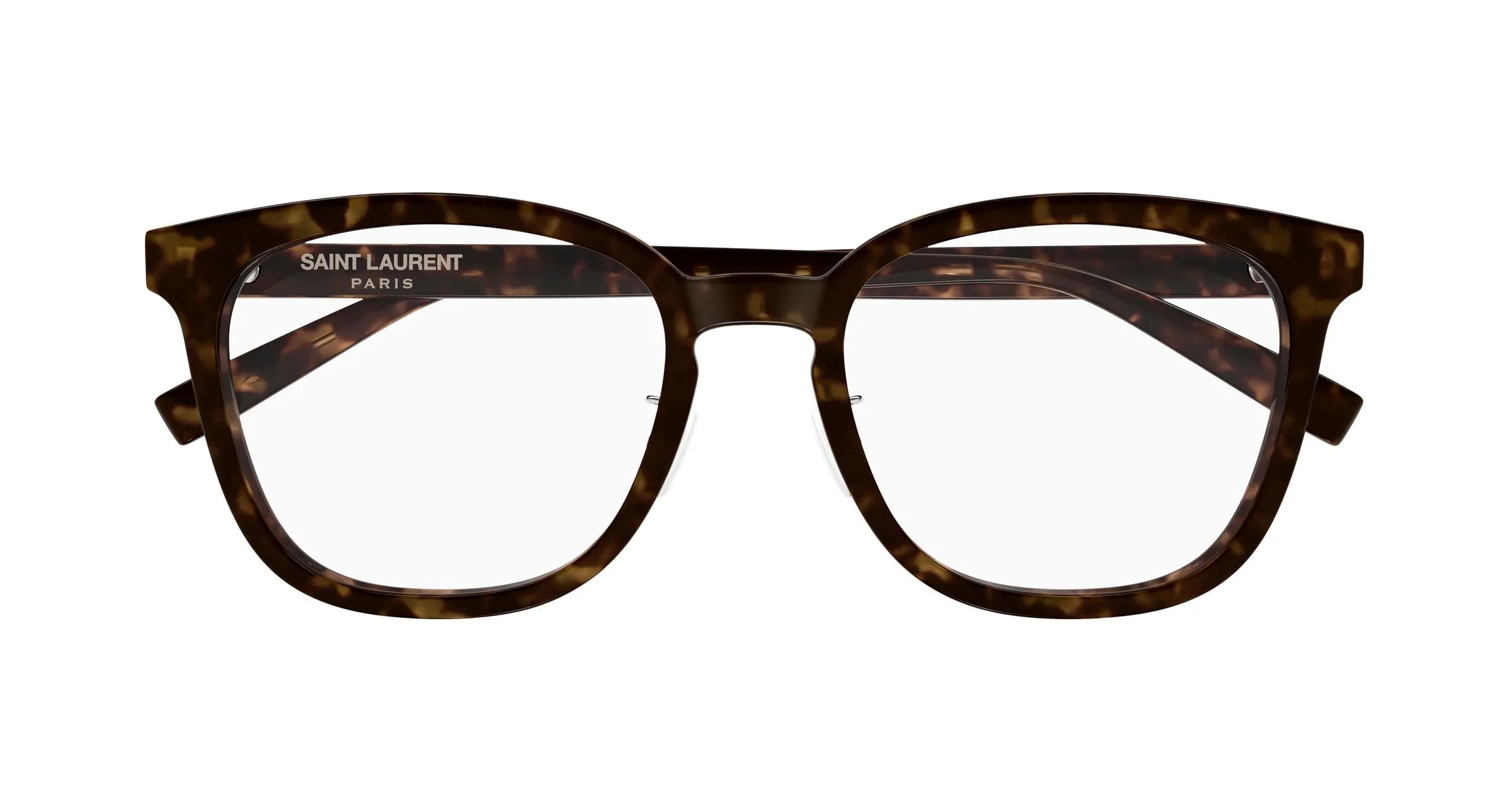 SAINT LAURENT SL 917/F 002 Montature da vista Acetato Havana Trasparente Rotonda - immagine 2