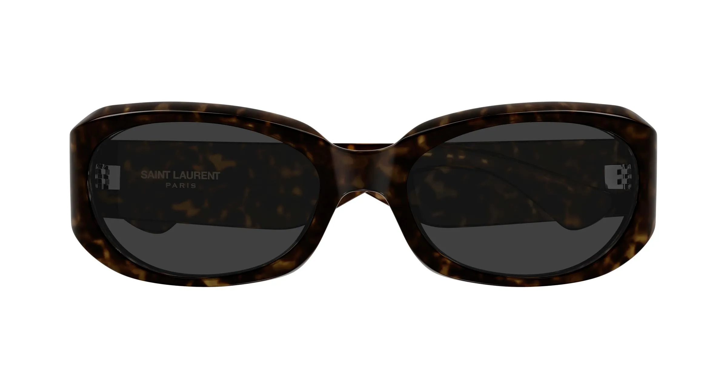 SAINT LAURENT SL 868/F 002 Occhiali da sole Bio-iniettato Havana Grigio Rotonda - immagine 2