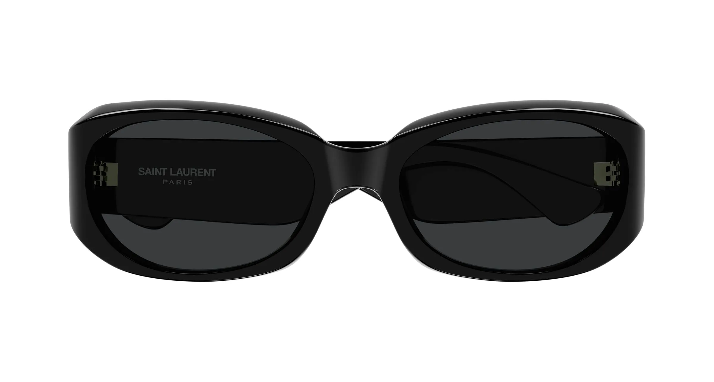 SAINT LAURENT SL 868/F 001 Occhiali da sole Bio-iniettato Nero Nero Rotonda - immagine 2