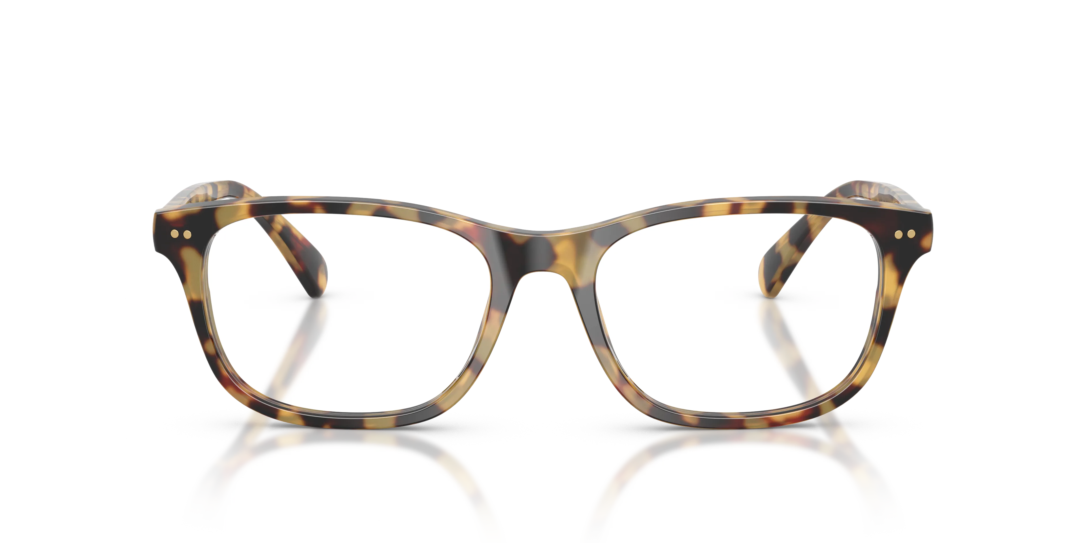 Polo Ralph Lauren PH2280 5504 Montature da vista Acetato Marrone Trasparente Squadrata Normale - immagine 3