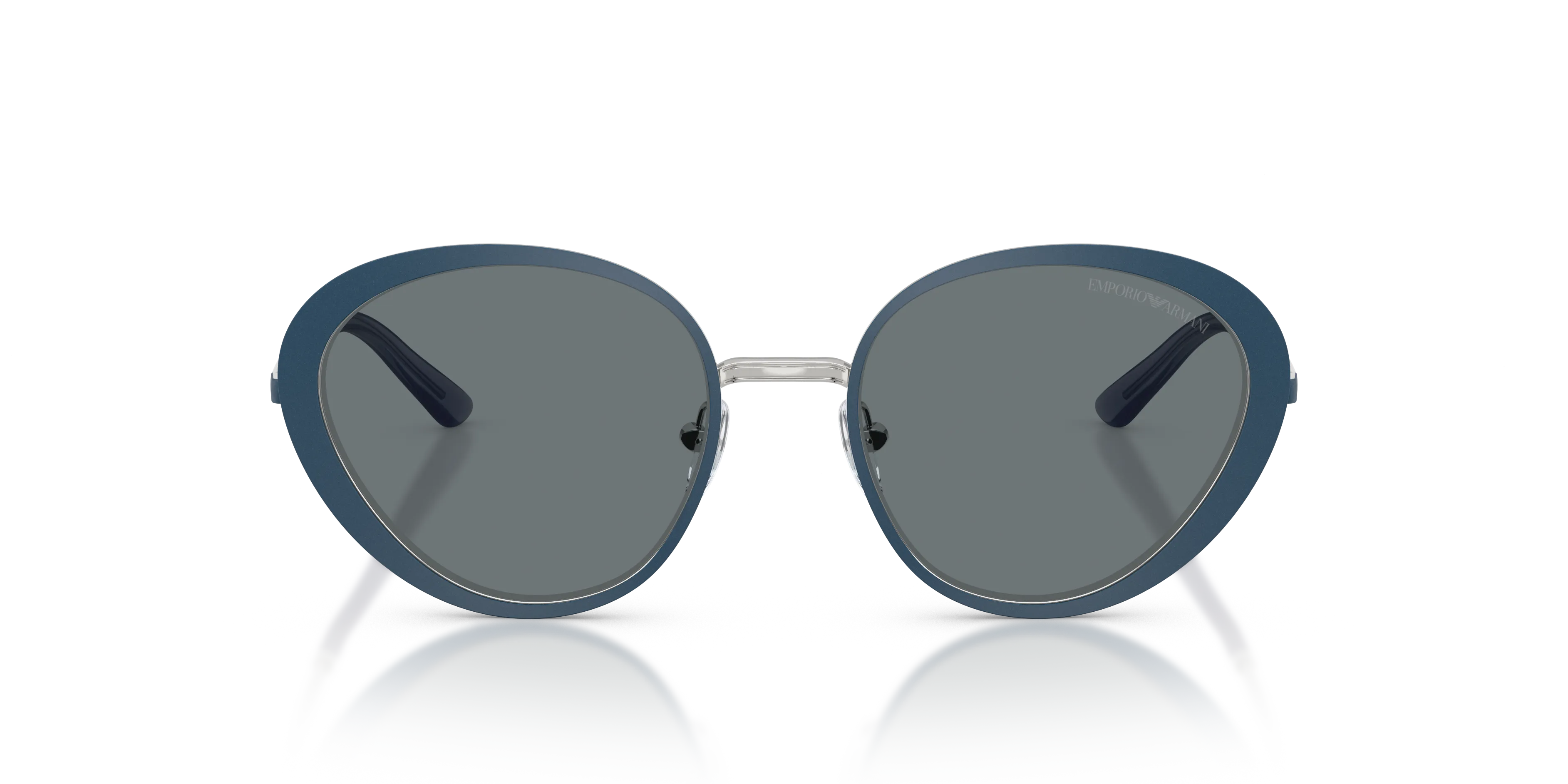 Emporio Armani EA2177 344280 Occhiali da sole Metallo Blu Blu Geometrica Normale - immagine 3
