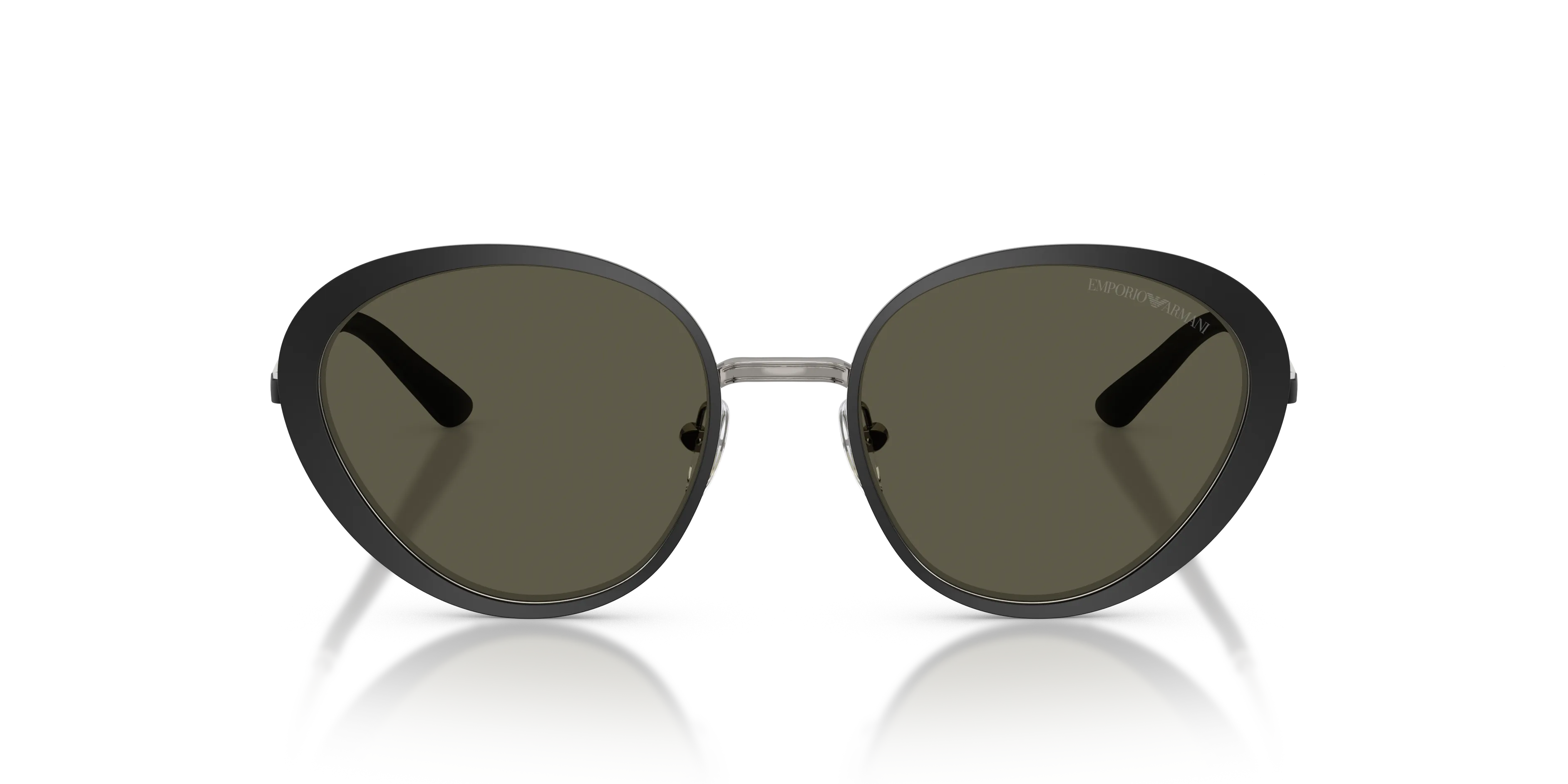 Emporio Armani EA2177 300187 Occhiali da sole Metallo Nero Grigio Geometrica Normale - immagine 3