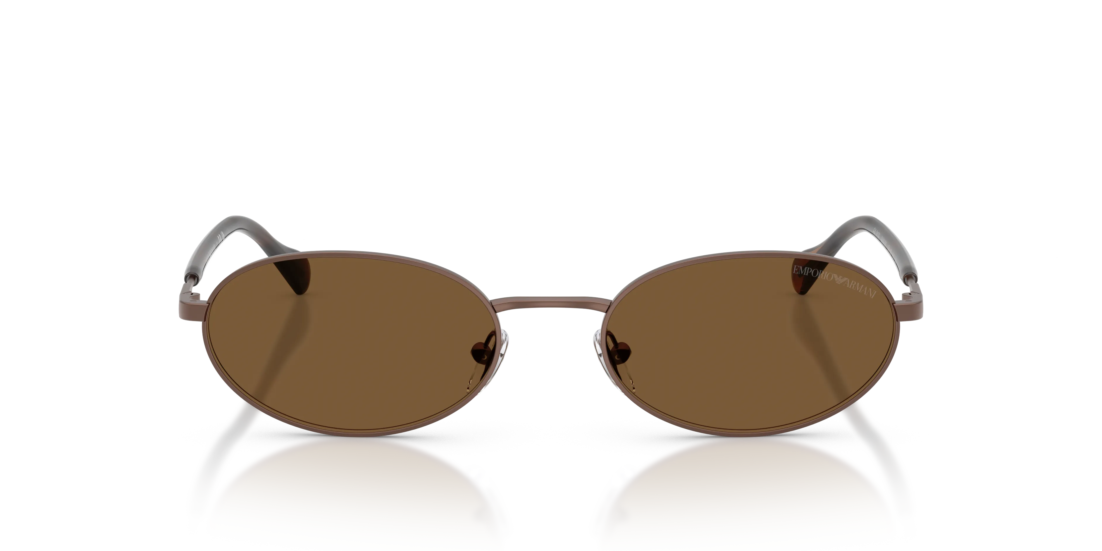 Emporio Armani EA2175 300693 Occhiali da sole Metallo Bronzo Marrone Rotonda Normale - immagine 3