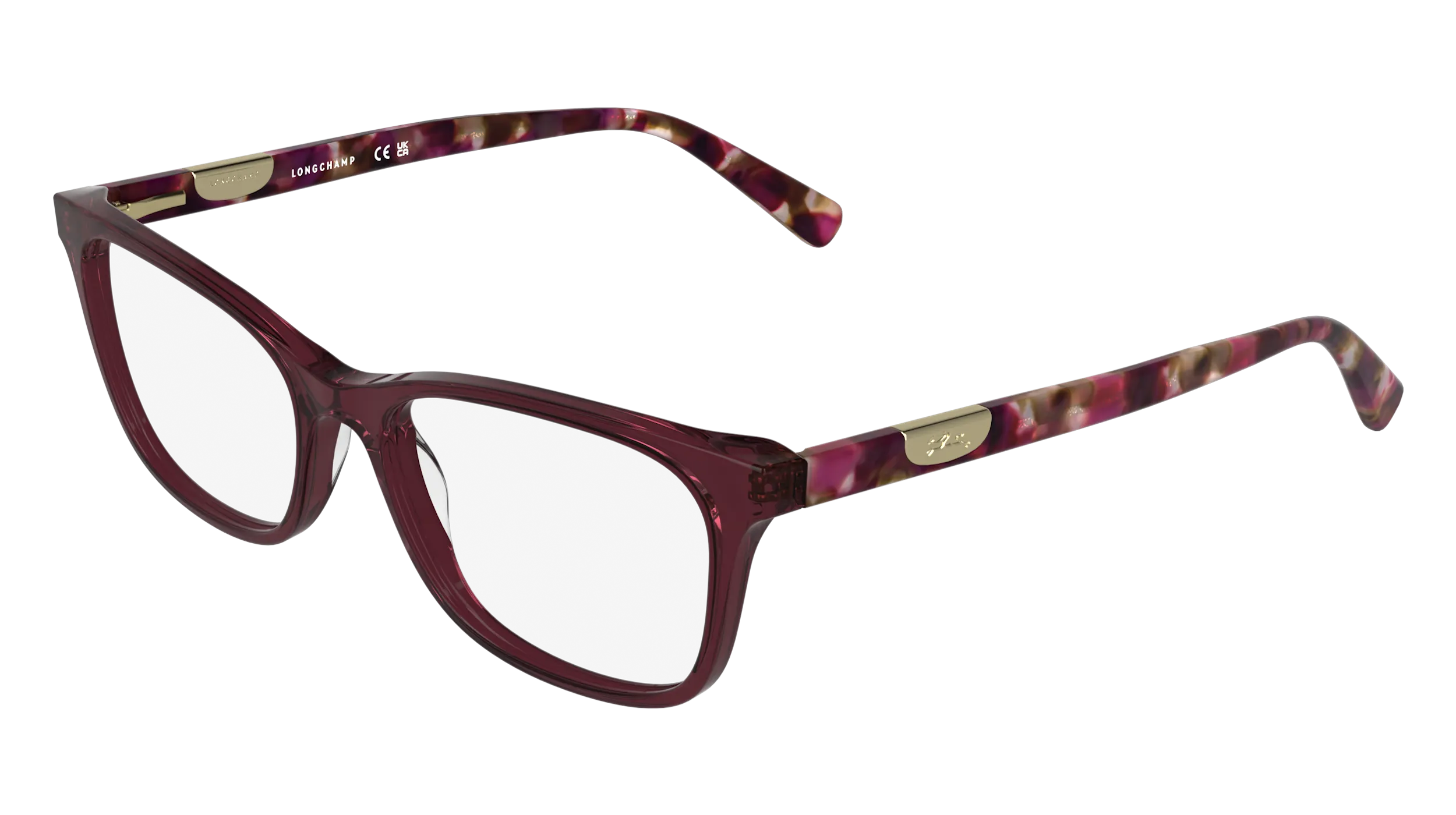 LONGCHAMP LO2797 609 Montature da vista Acetato Viola Squadrata Normale - immagine 1