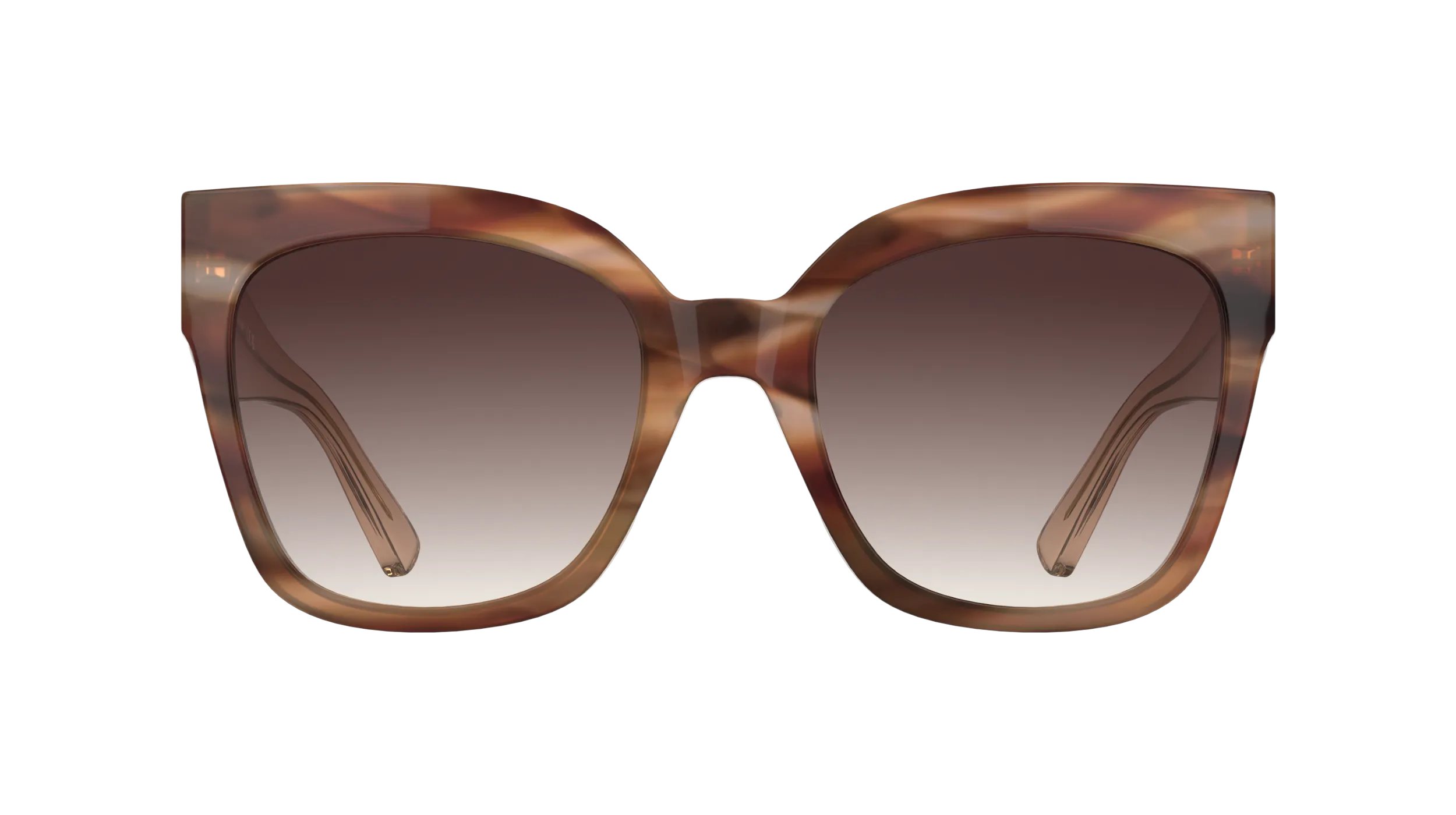 LONGCHAMP LO717S 848 Occhiali da sole Acetato Marrone Marrone Squadrata Normale Sfumato - immagine 2