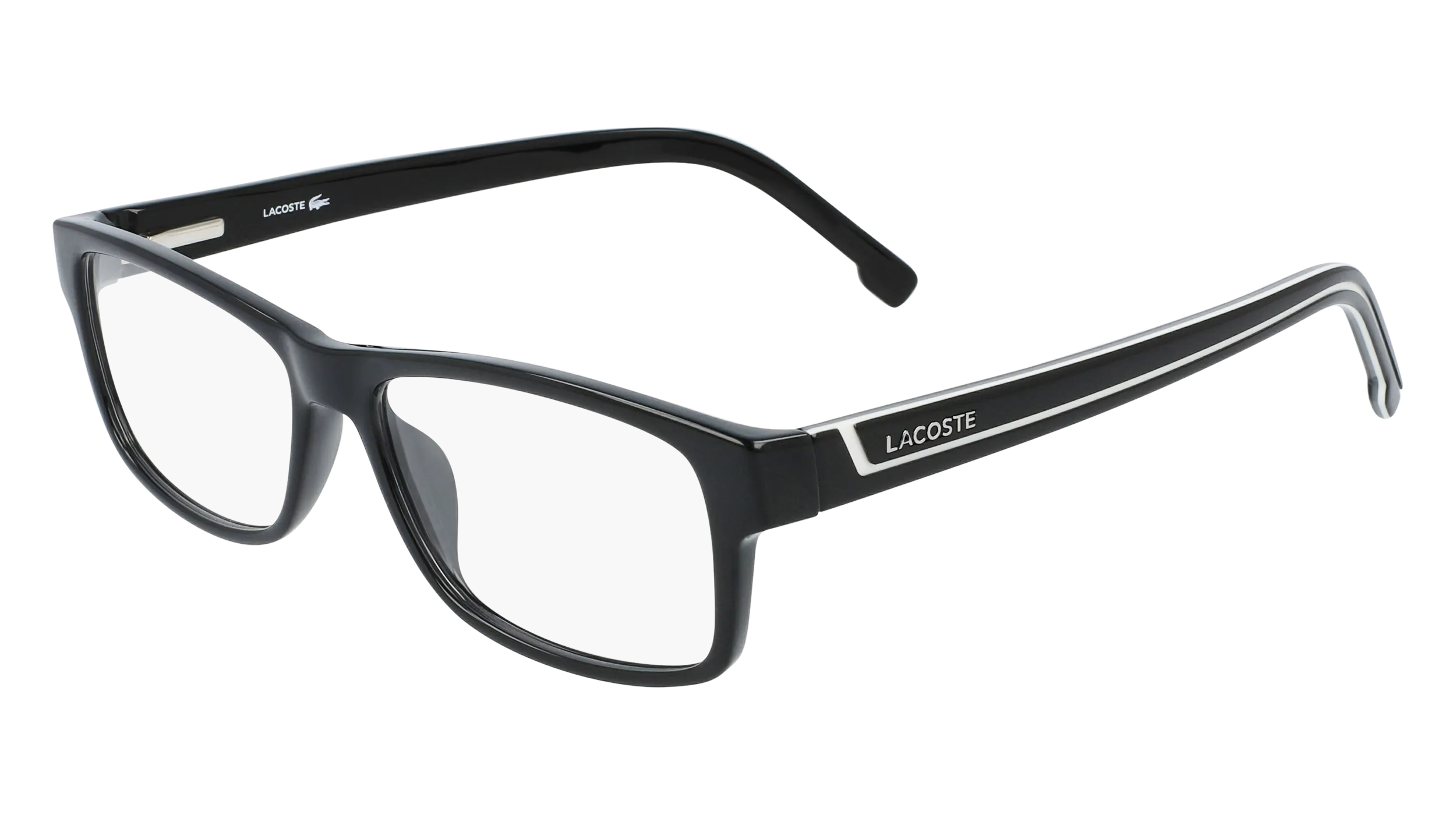Lacoste L2707 ON 001 Montature da vista Bio-iniettato Nero Squadrata Normale - immagine 1
