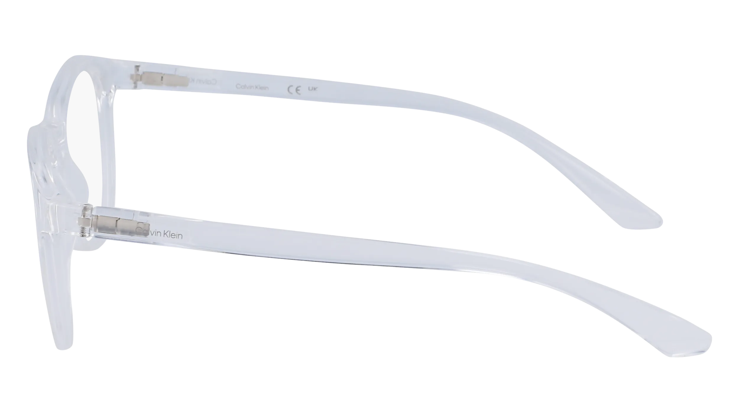 Calvin Klein CK23527N 971 Montature da vista Bio-iniettato Trasparente Geometrica Normale - immagine 3