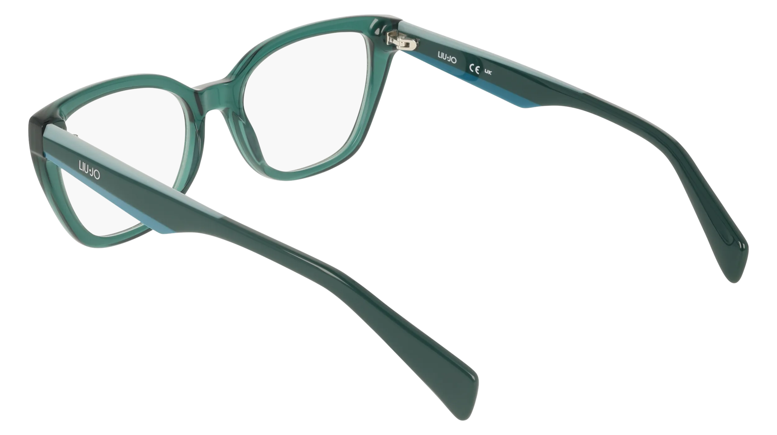 Liu Jo LJ2838 302 Montature da vista Acetato Verde Cat Eye Normale - immagine 4