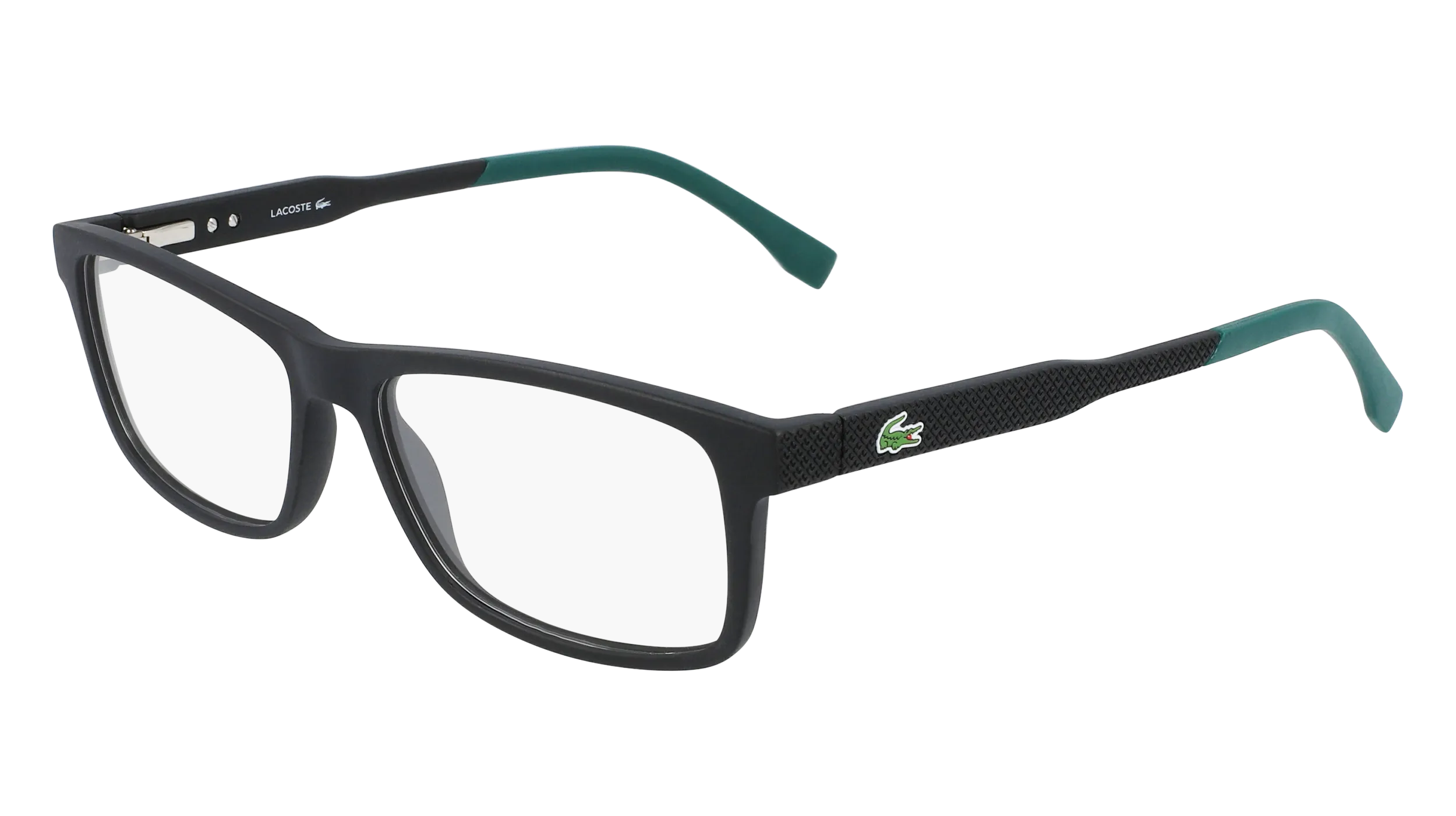 Lacoste L2876 N 001 Montature da vista Bio-iniettato Nero Squadrata Normale - immagine 1