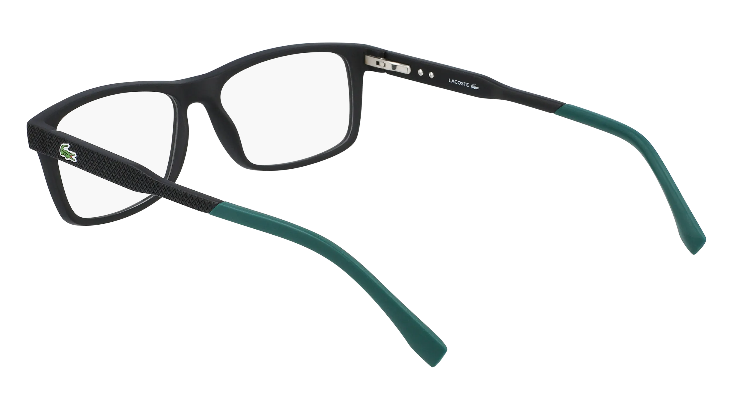 Lacoste L2876 N 001 Montature da vista Bio-iniettato Nero Squadrata Normale - immagine 4