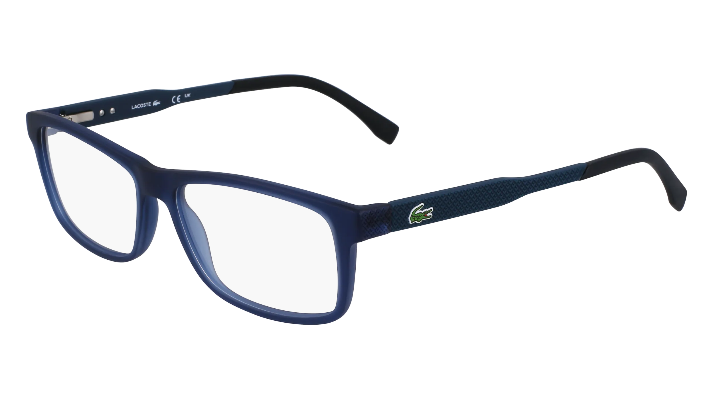 Lacoste L2876 N 410 Montature da vista Bio-iniettato Blu Squadrata Normale - immagine 1