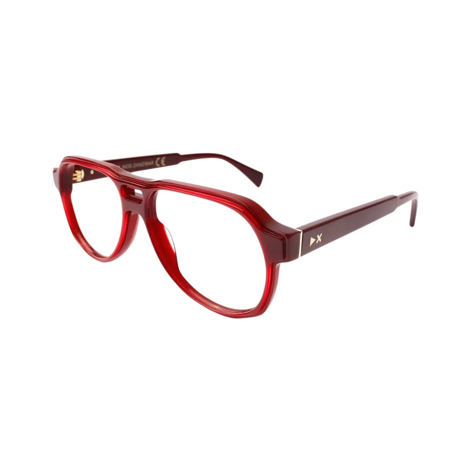 XLAB Zanzibar Montature da vista Acetato Nero Pilot Demo - immagine 1