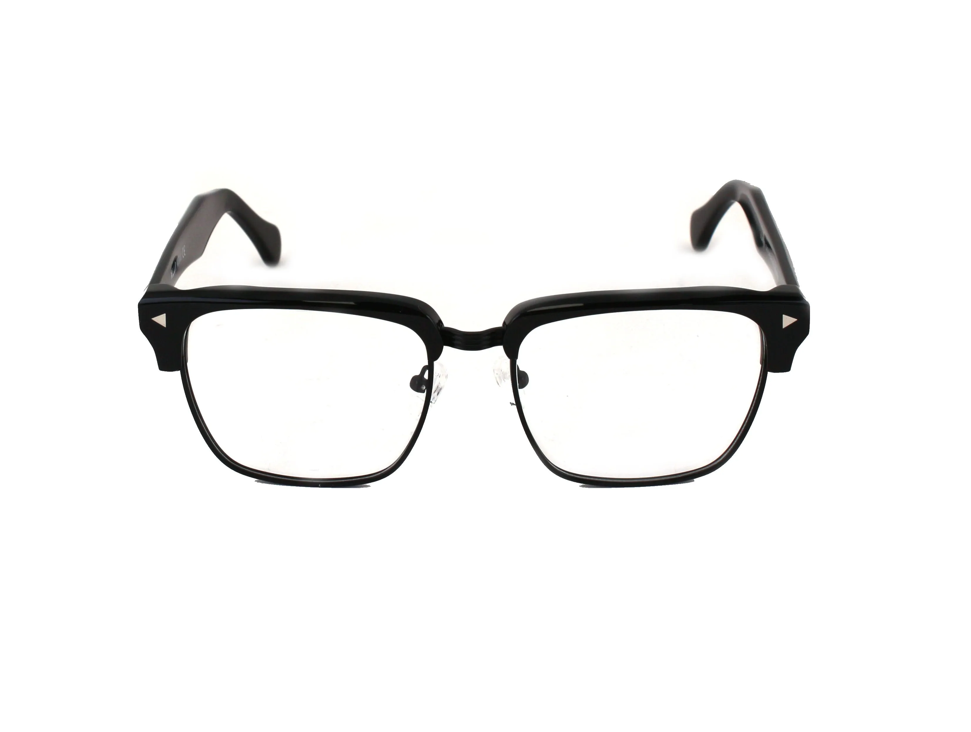 XLAB Unisex Maui Montature da vista Cello-metallo Nero Grigio Squadrata Fotocromatiche - immagine 2