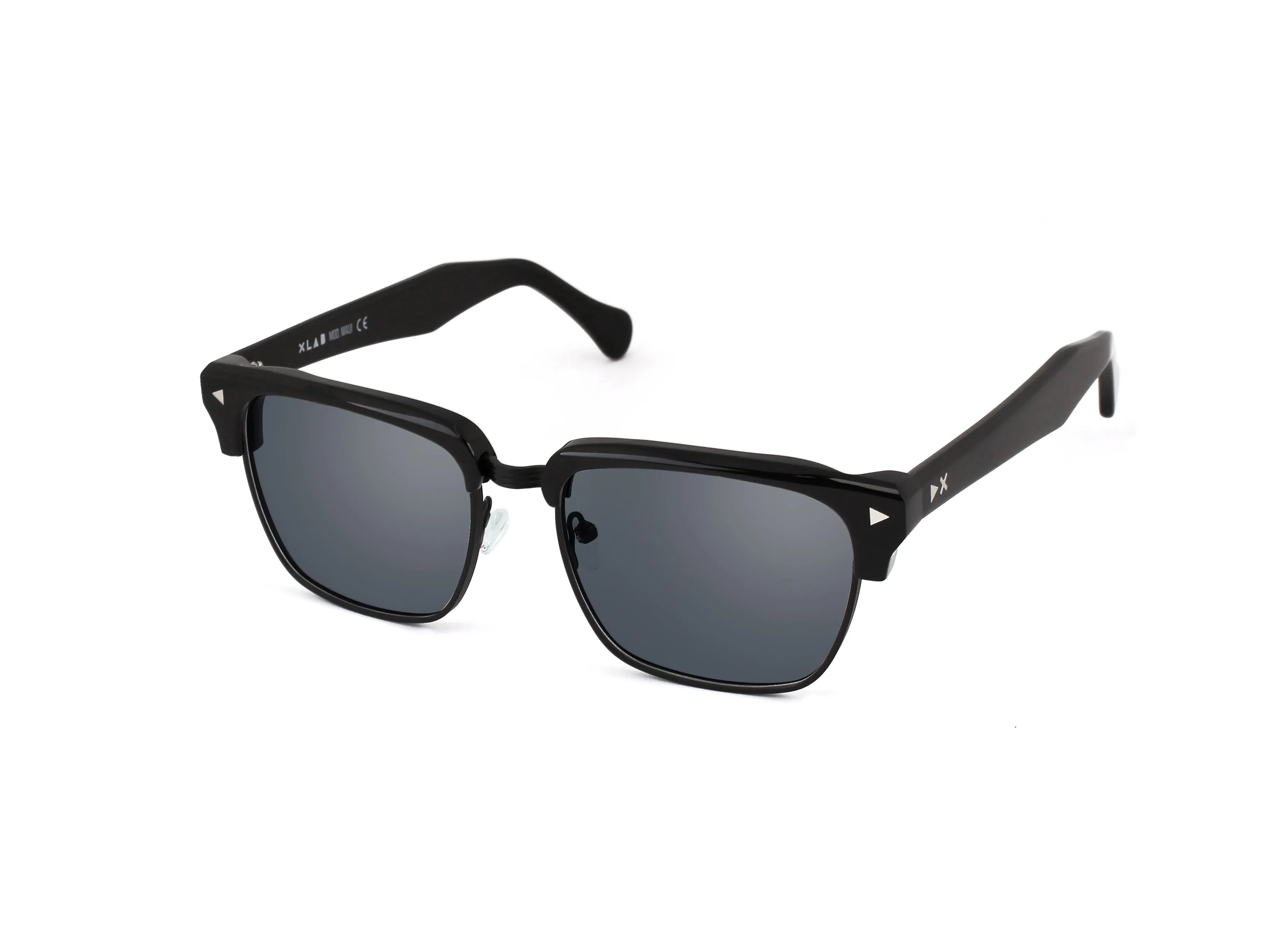 XLAB Unisex Maui Montature da vista Cello-metallo Tartaruga/Oro Squadrata Anti-luce blu Anti luce blu - per PC - immagine 4