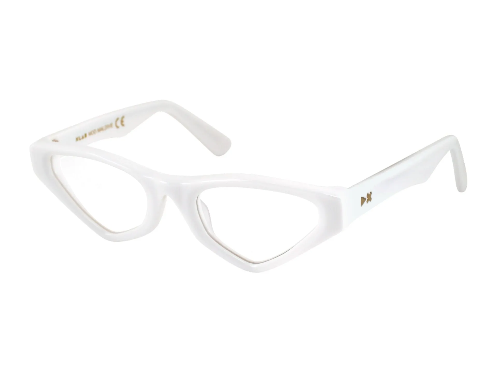 XLAB Donna Maldive Montature da vista Acetato Trasparente Marrone Cat Eye Fotocromatiche - immagine 1
