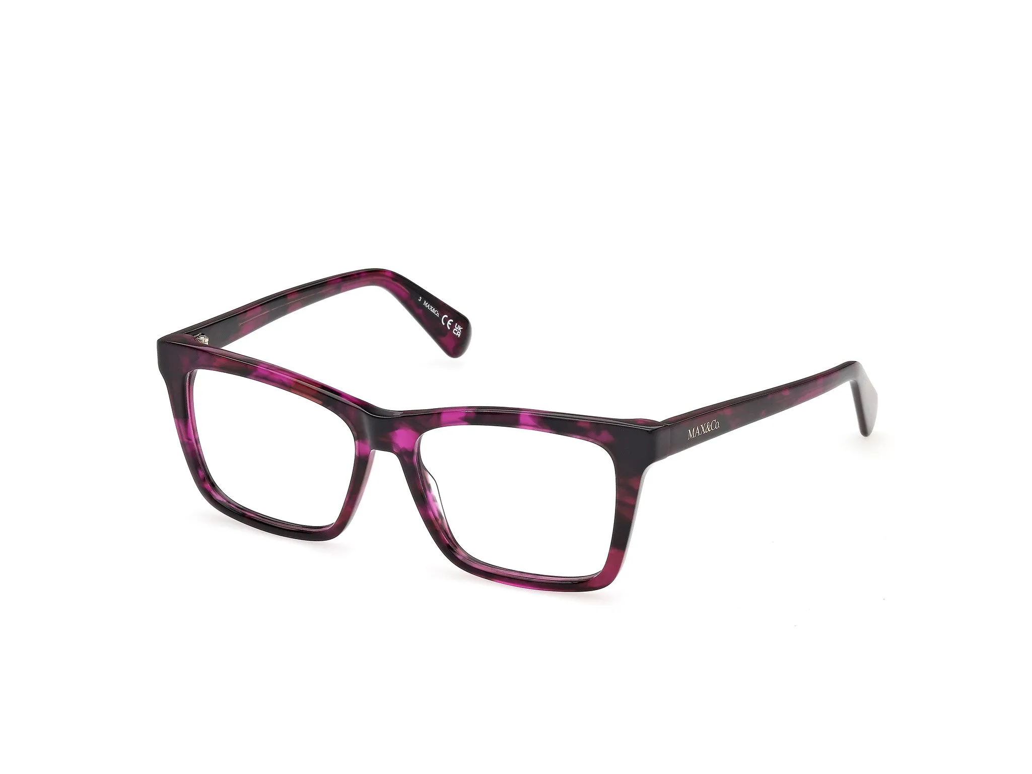 MAX&Co MO5227 55 Montature da vista Havana Squadrata Normale - immagine 1