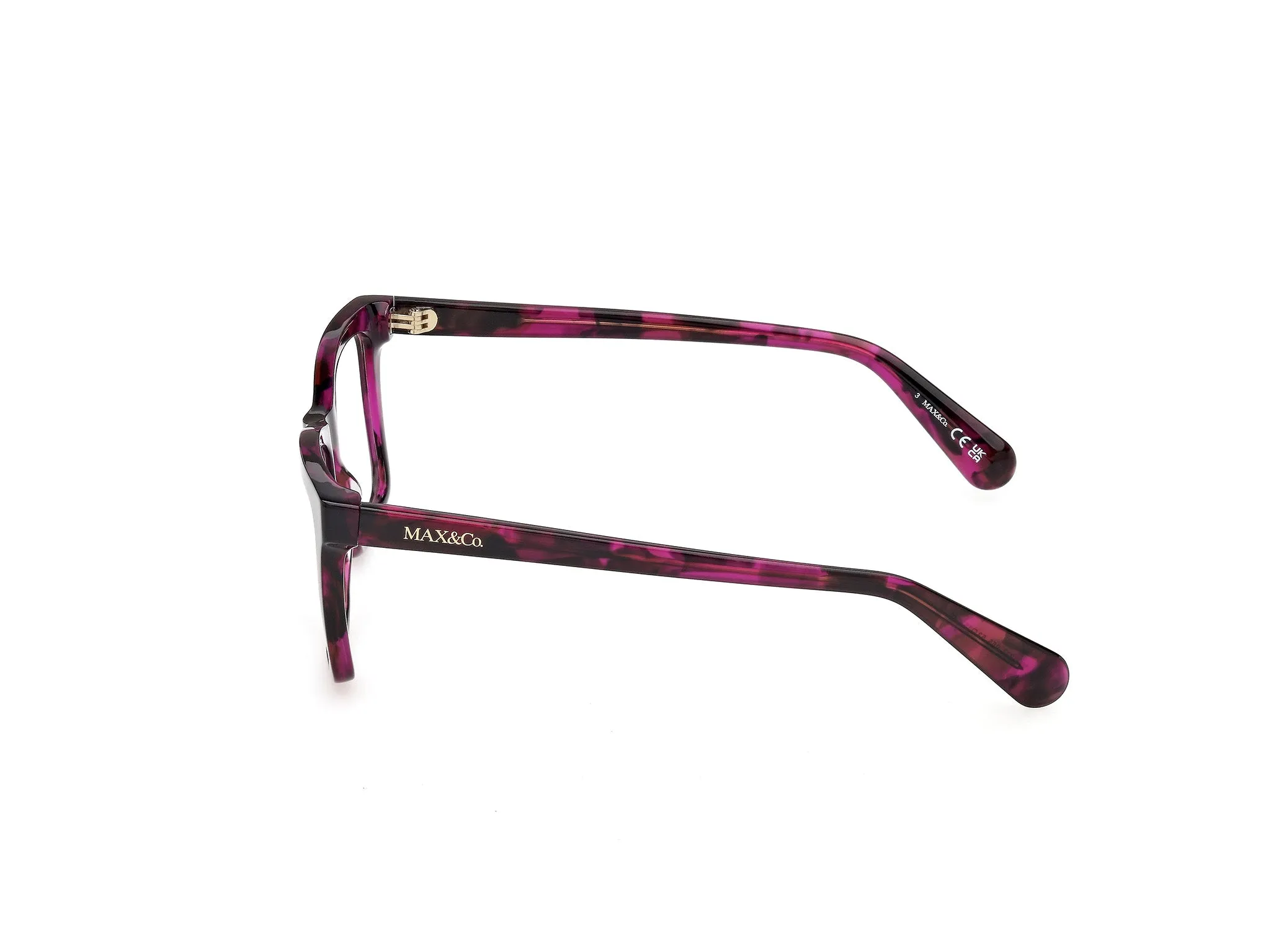 MAX&Co MO5227 55 Montature da vista Havana Squadrata Normale - immagine 3