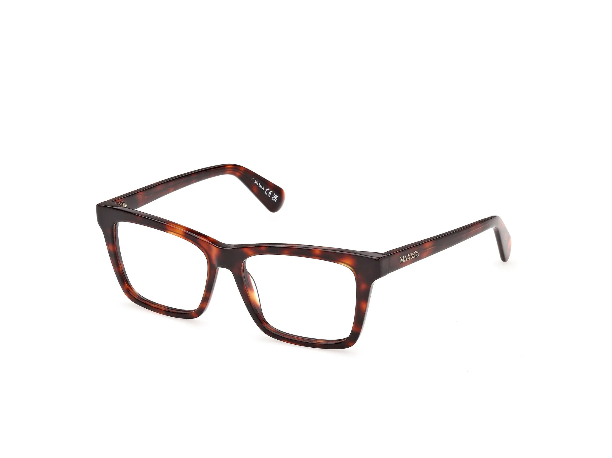 MAX&Co MO5227 52 Montature da vista Havana Squadrata Normale - immagine 1
