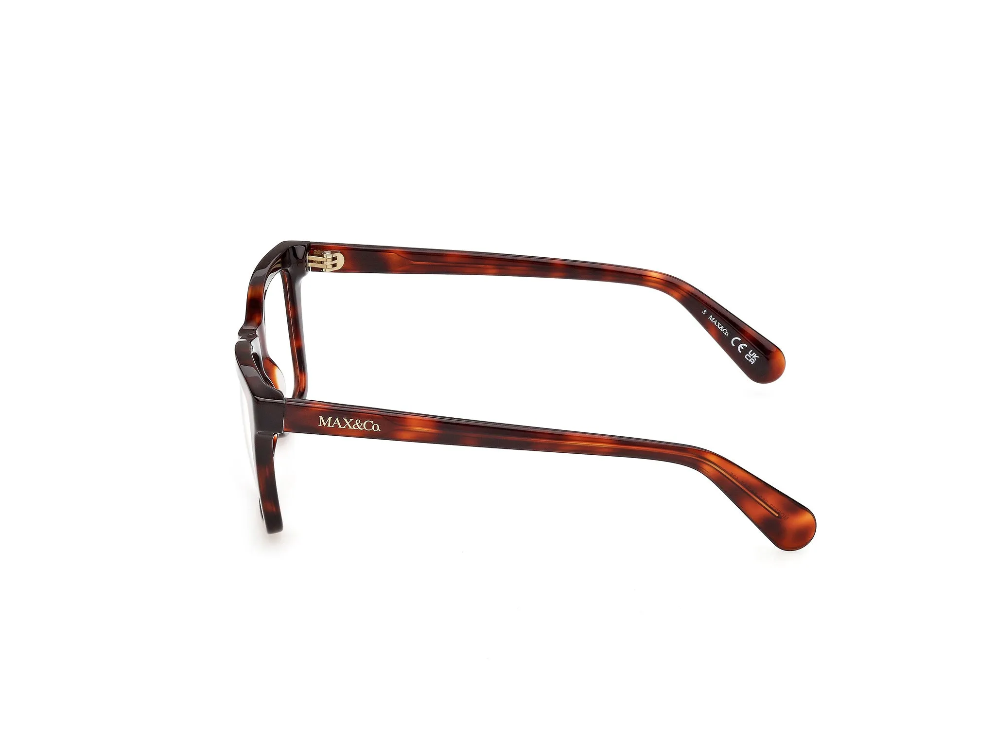 MAX&Co MO5227 52 Montature da vista Havana Squadrata Normale - immagine 3