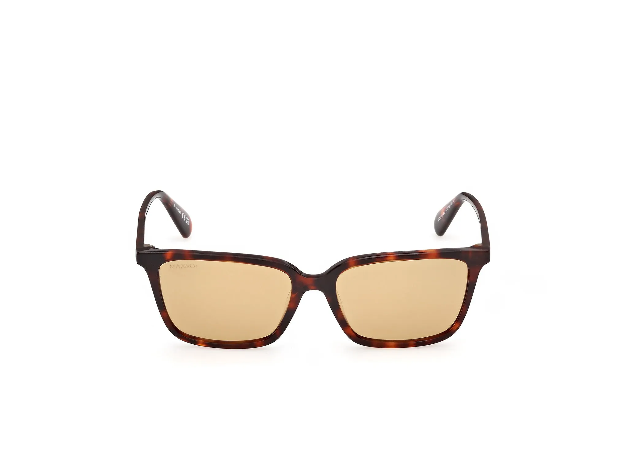 MAX&Co MO0165 52J Occhiali da sole Havana Roviex Squadrata Normale - immagine 2