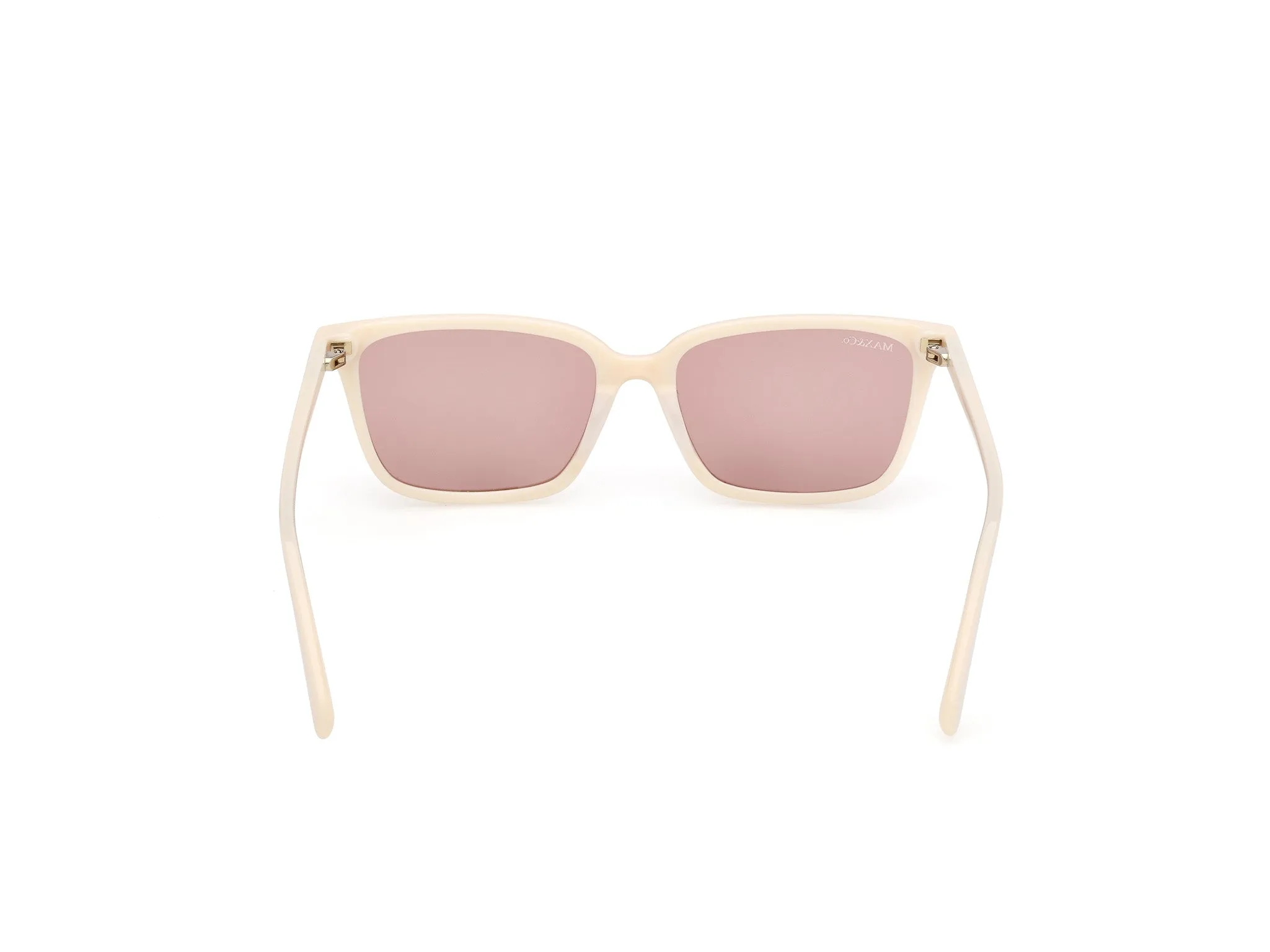 MAX&Co MO0165 21S Occhiali da sole Bianco Bordeaux Squadrata Normale - immagine 4