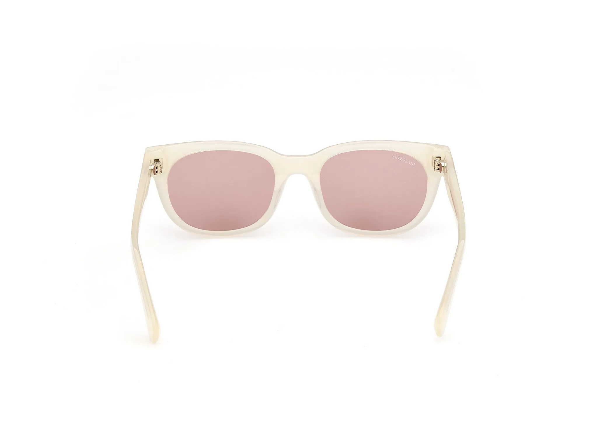 MAX&Co MO0163 21S Occhiali da sole Bianco Bordeaux Farfalla Normale - immagine 4