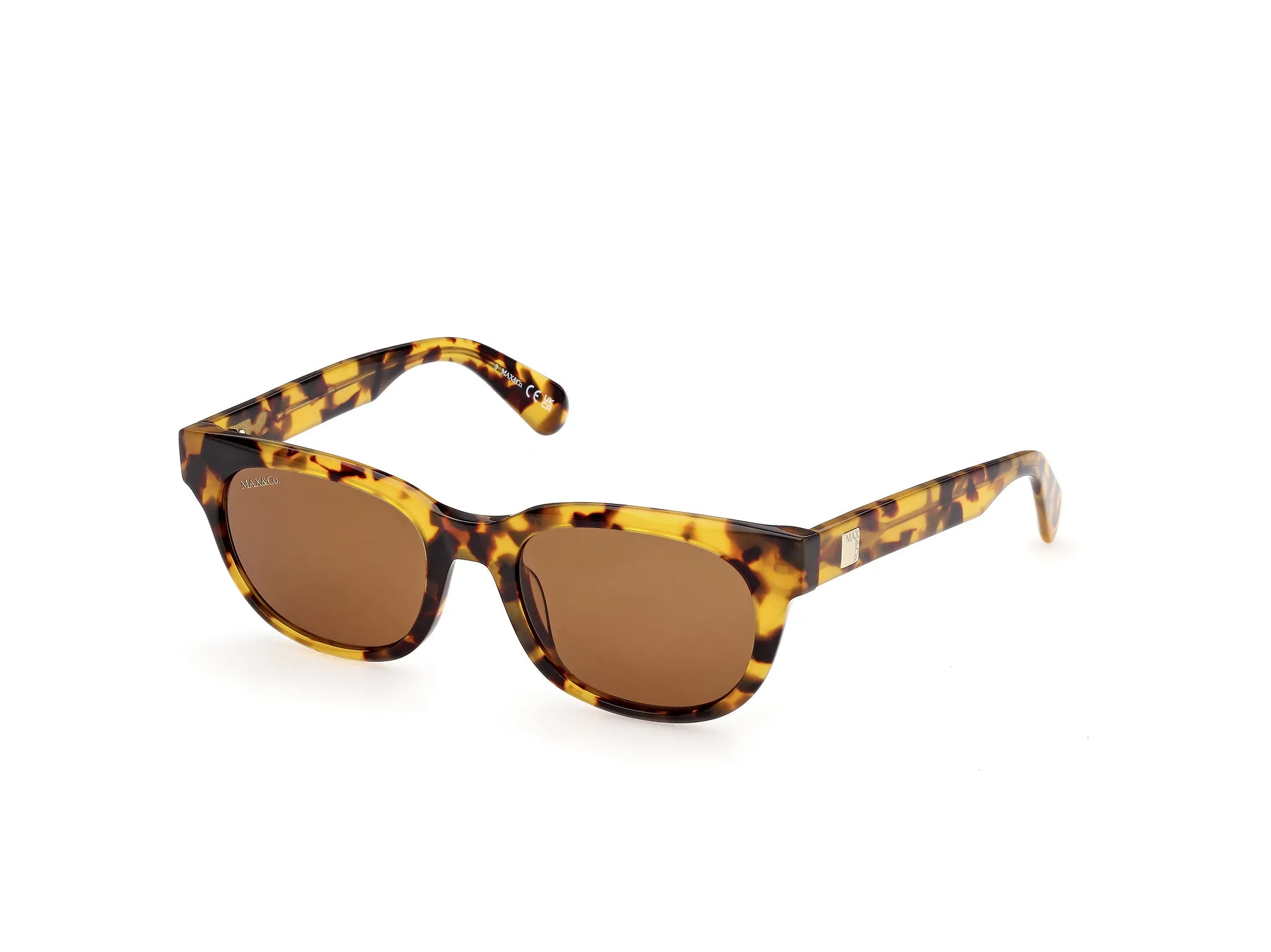 MAX&Co MO0163 53E Occhiali da sole Havana Marrone Farfalla Normale - immagine 1