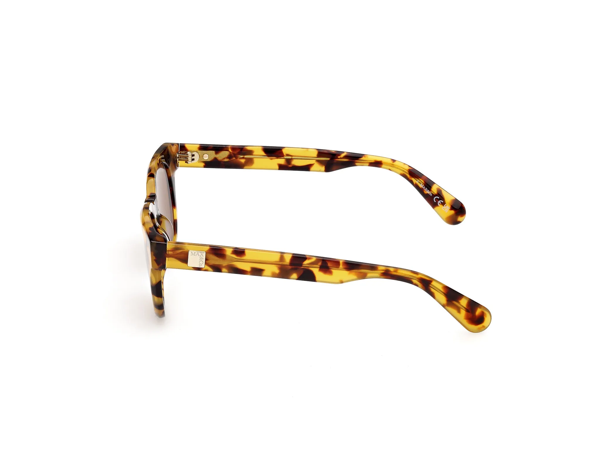 MAX&Co MO0163 53E Occhiali da sole Havana Marrone Farfalla Normale - immagine 3