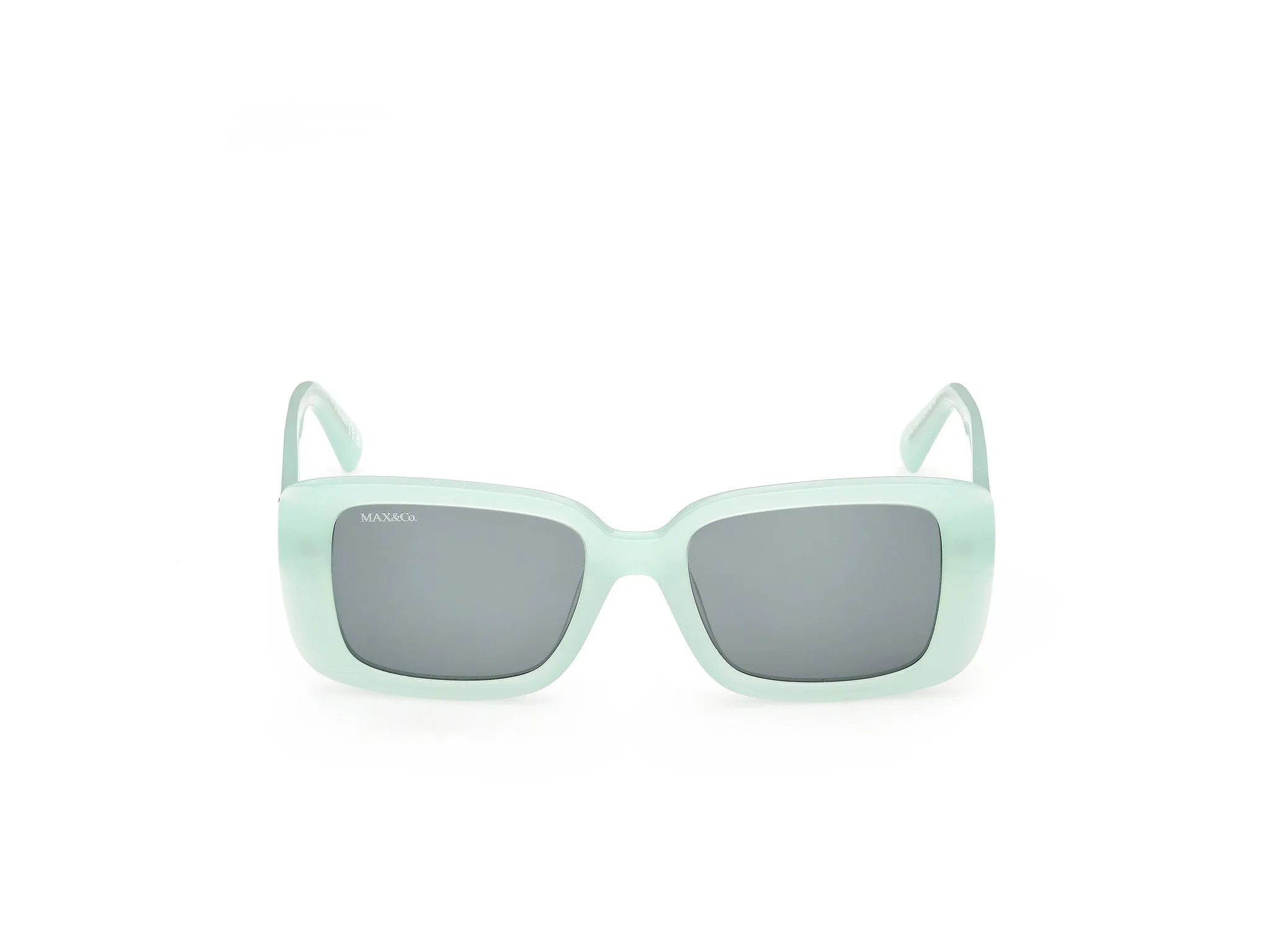 MAX&Co MO0162 93N Occhiali da sole Verde Verde Squadrata Normale - immagine 2