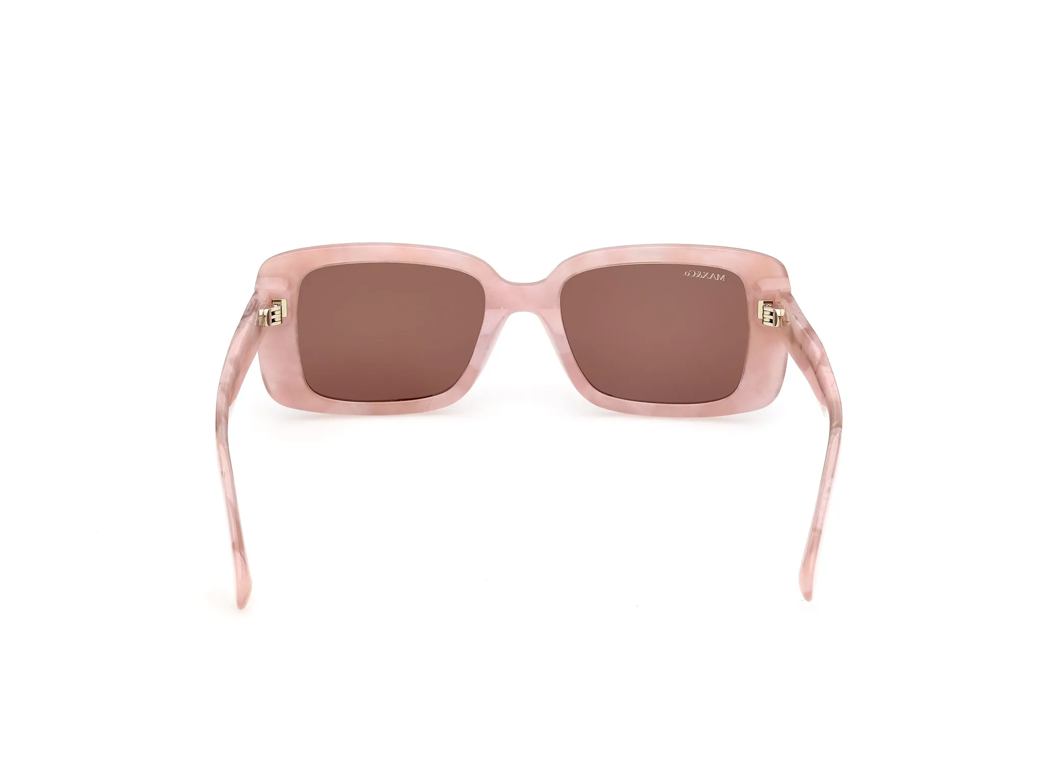 MAX&Co MO0162 74E Occhiali da sole Rosa Marrone Squadrata Normale - immagine 4