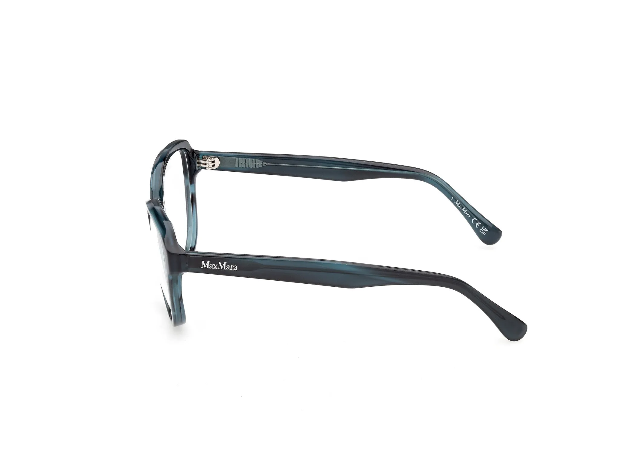 Max Mara MM5249 64 Montature da vista Marrone Rotonda Normale - immagine 3
