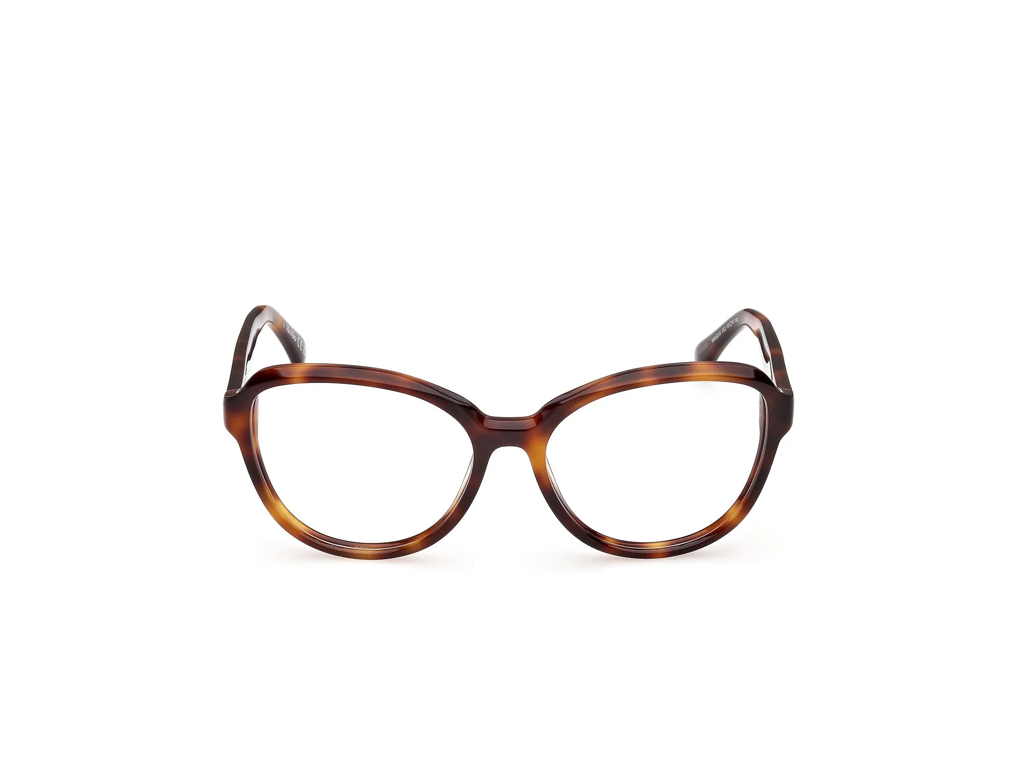 Max Mara MM5249 52 Montature da vista Havana Rotonda Normale - immagine 2