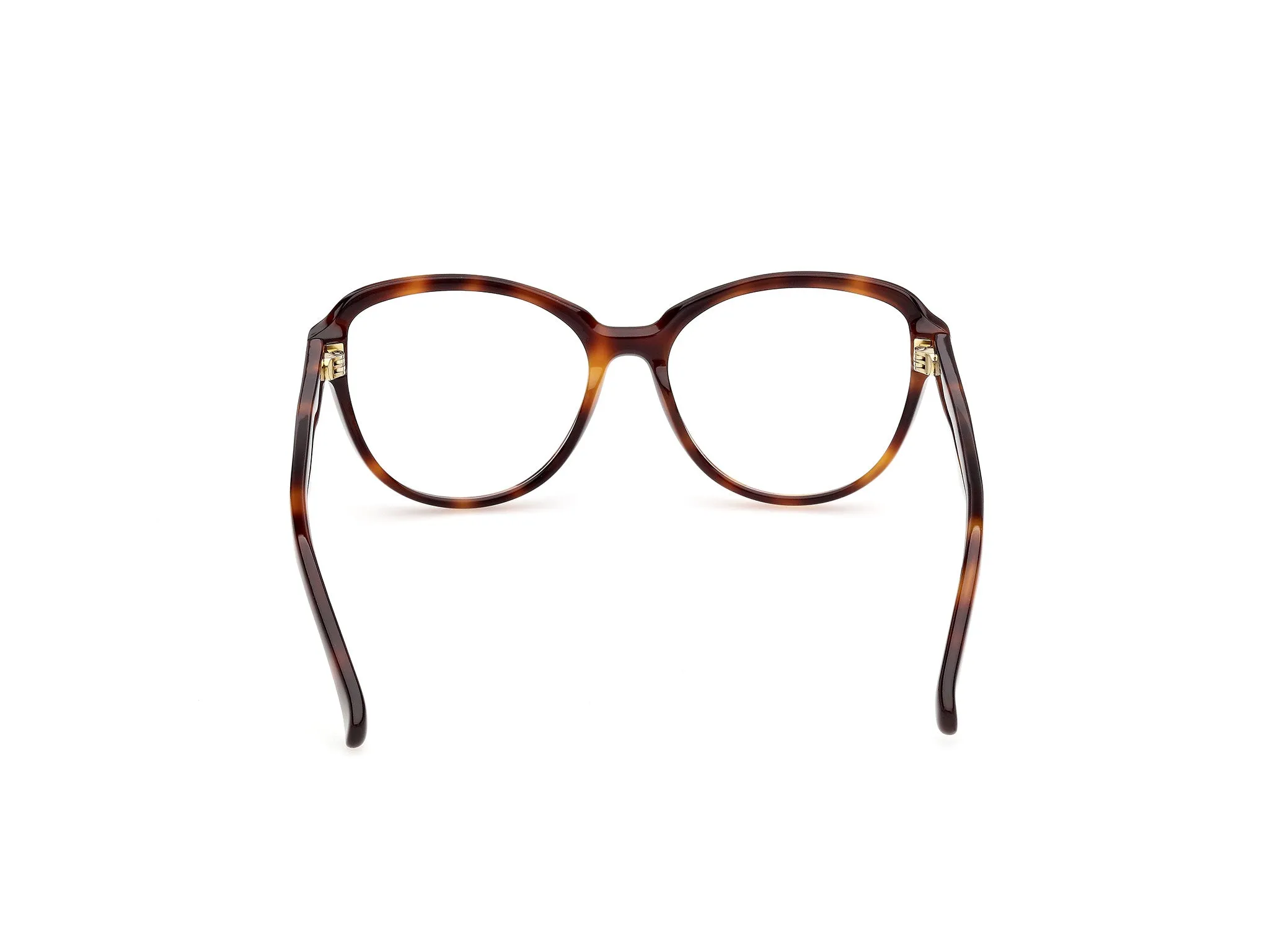 Max Mara MM5249 52 Montature da vista Havana Rotonda Normale - immagine 4