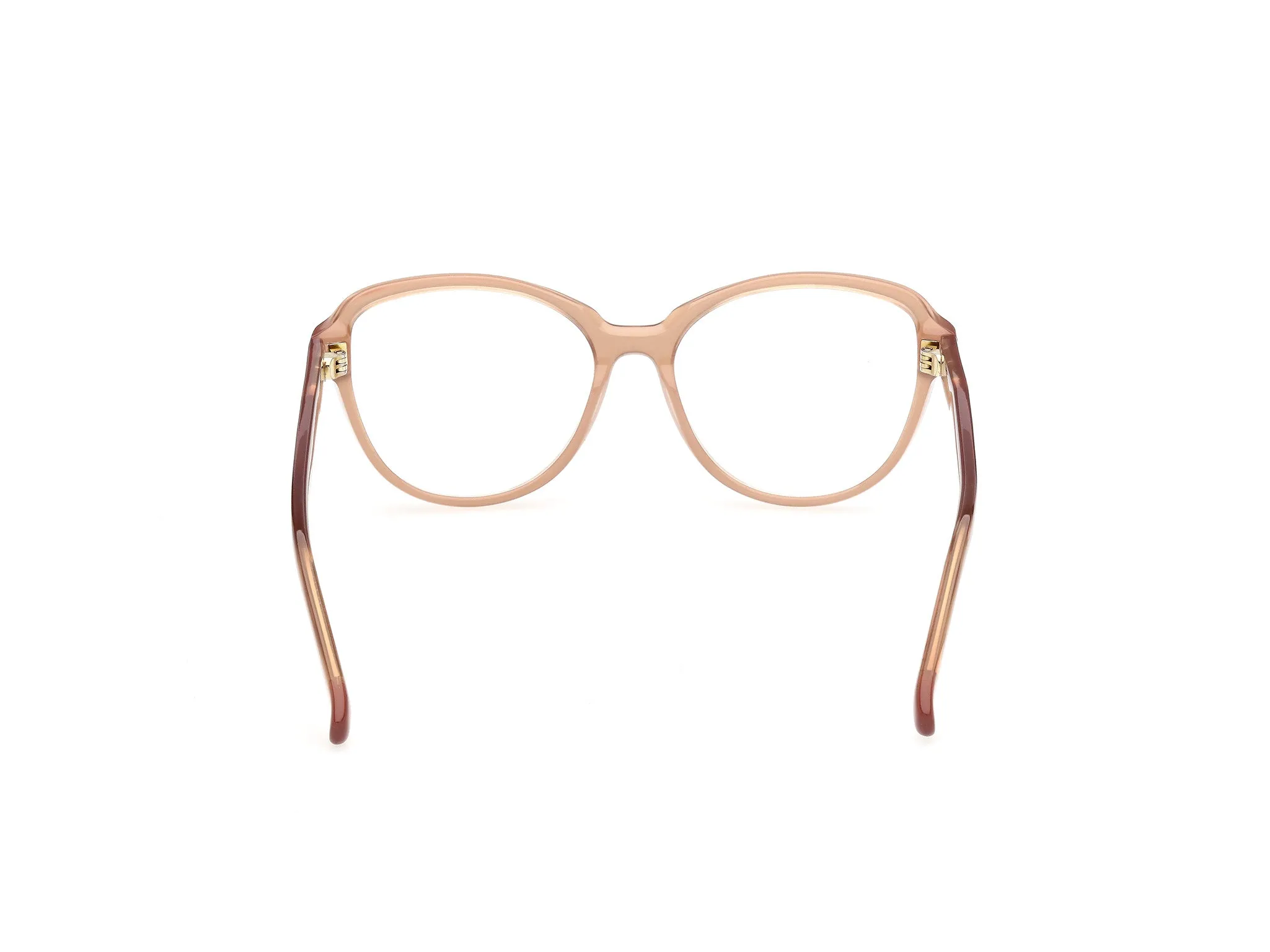 Max Mara MM5249 45 Montature da vista Beige Rotonda Normale - immagine 4