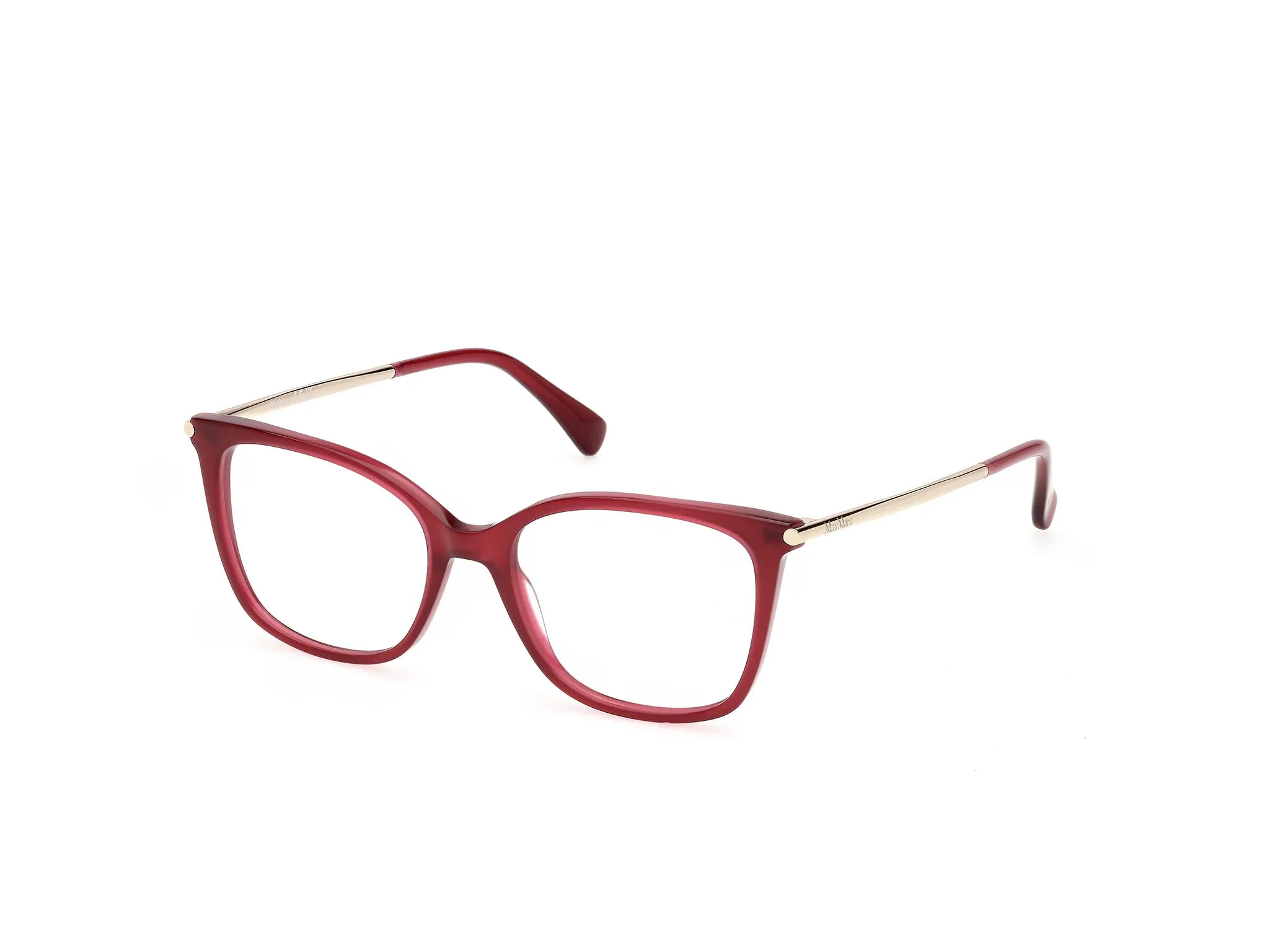 Max Mara MM5248 69 Montature da vista Bordeaux Squadrata Normale - immagine 1