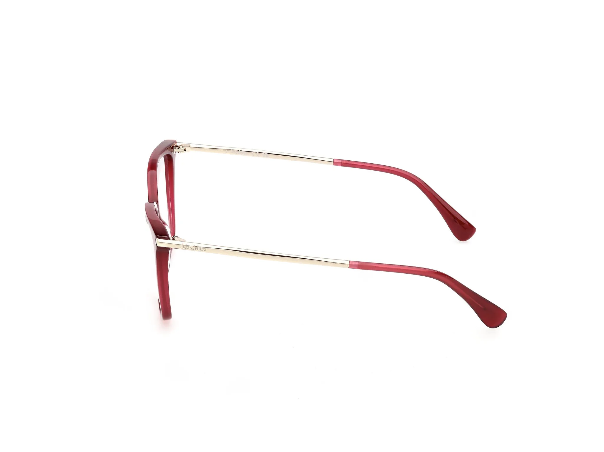 Max Mara MM5248 69 Montature da vista Bordeaux Squadrata Normale - immagine 3