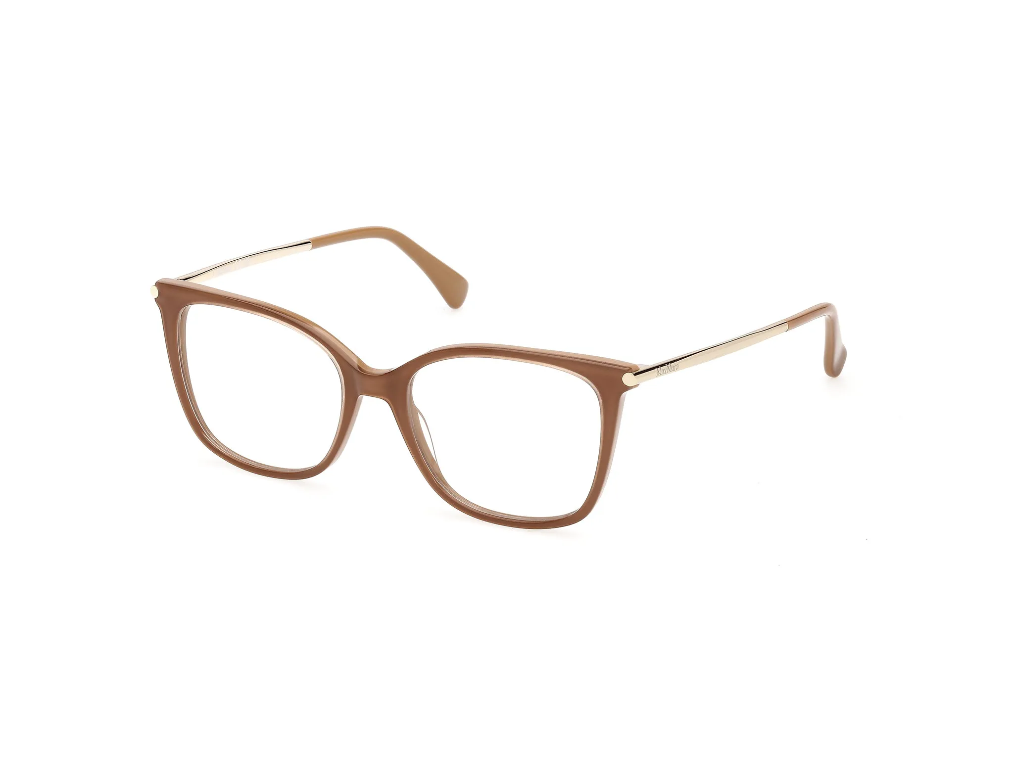 Max Mara MM5248 46 Montature da vista Marrone Squadrata Normale - immagine 1
