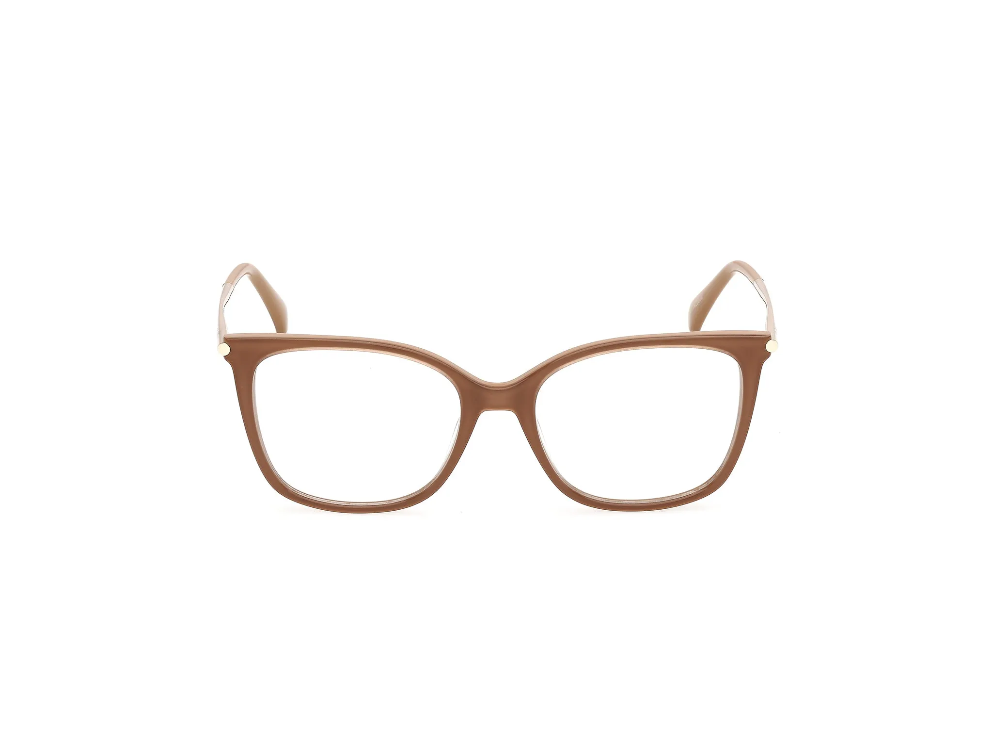 Max Mara MM5248 46 Montature da vista Marrone Squadrata Normale - immagine 2